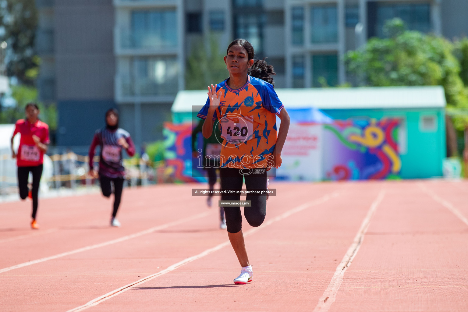 Day three of Inter School Athletics Championship 2023 was held at Hulhumale' Running Track at Hulhumale', Maldives on Tuesday, 16th May 2023. Photos: Nausham Waheed / images.mv