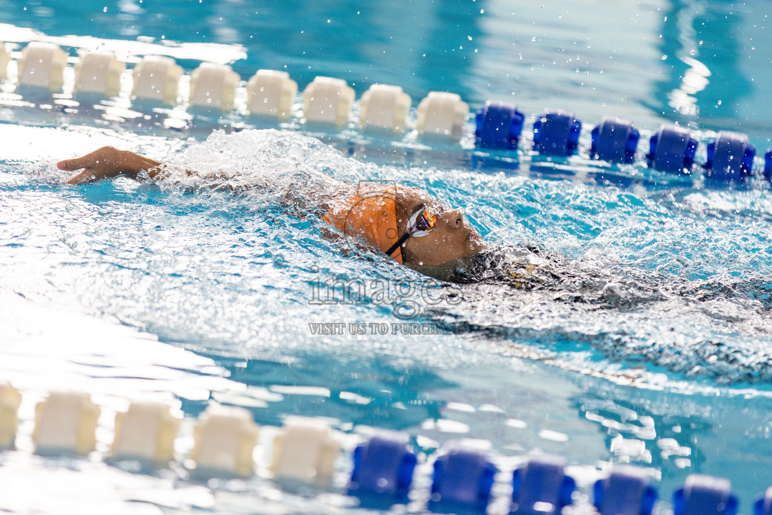 Day 3 of National Swimming Competition 2024 held in Hulhumale', Maldives on Sunday, 15th December 2024. Photos: Hassan Simah / images.mv