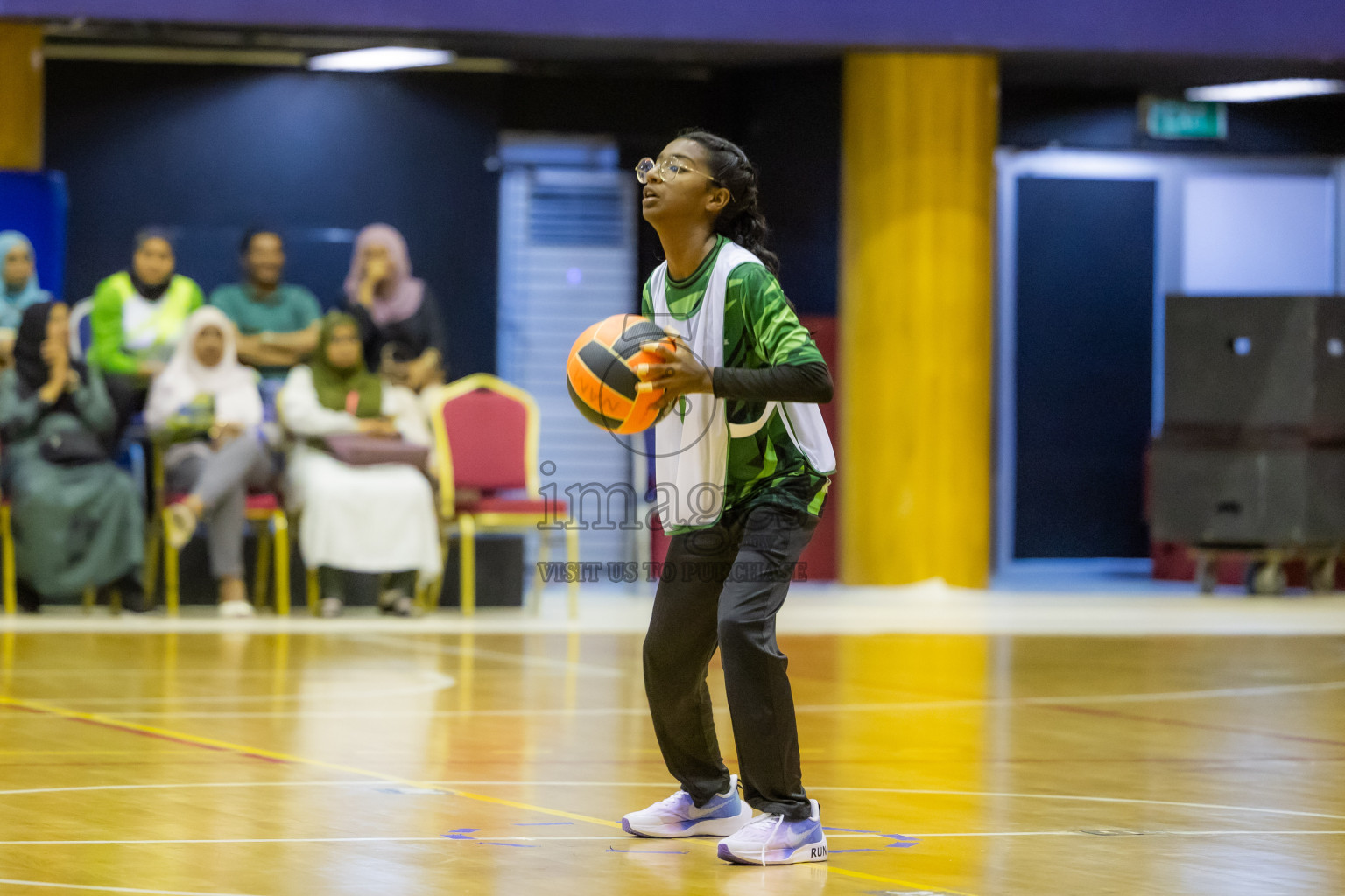 Day 14 of 25th Inter-School Netball Tournament was held in Social Center at Male', Maldives on Sunday, 25th August 2024. Photos: Hasni / images.mv