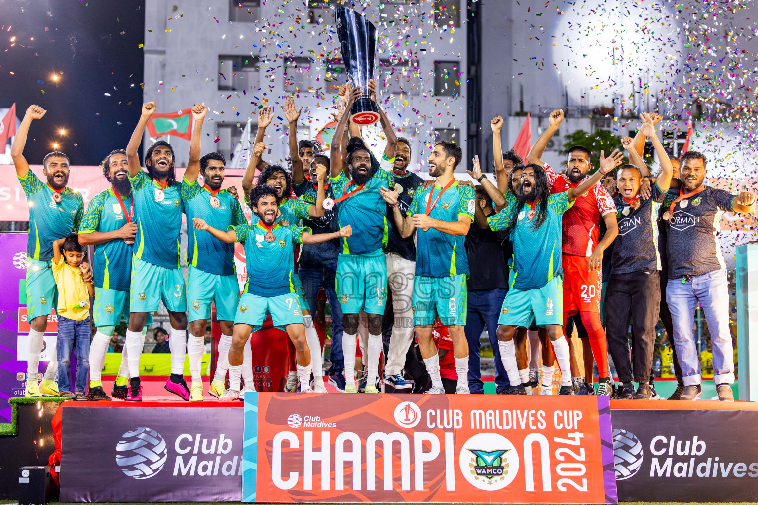 Final of Club Maldives Cup 2024 was held in Rehendi Futsal Ground, Hulhumale', Maldives on Friday, 18th October 2024. Photos: Nausham Waheed/ images.mv