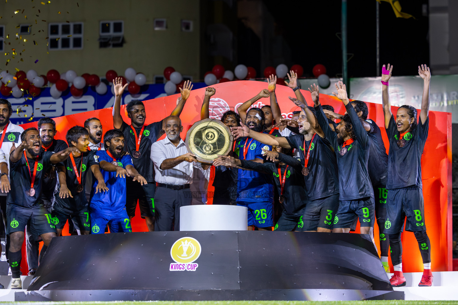 Road Recreation Club vs Club Combination SC Eydhafushi in Kings Cup Final of Club Maldives 2025 was held in Rehendhi Futsal Ground, Hulhumale', Maldives on Tuesday, 9th September 2025. Photos: Ismail Thoriq / images.mv