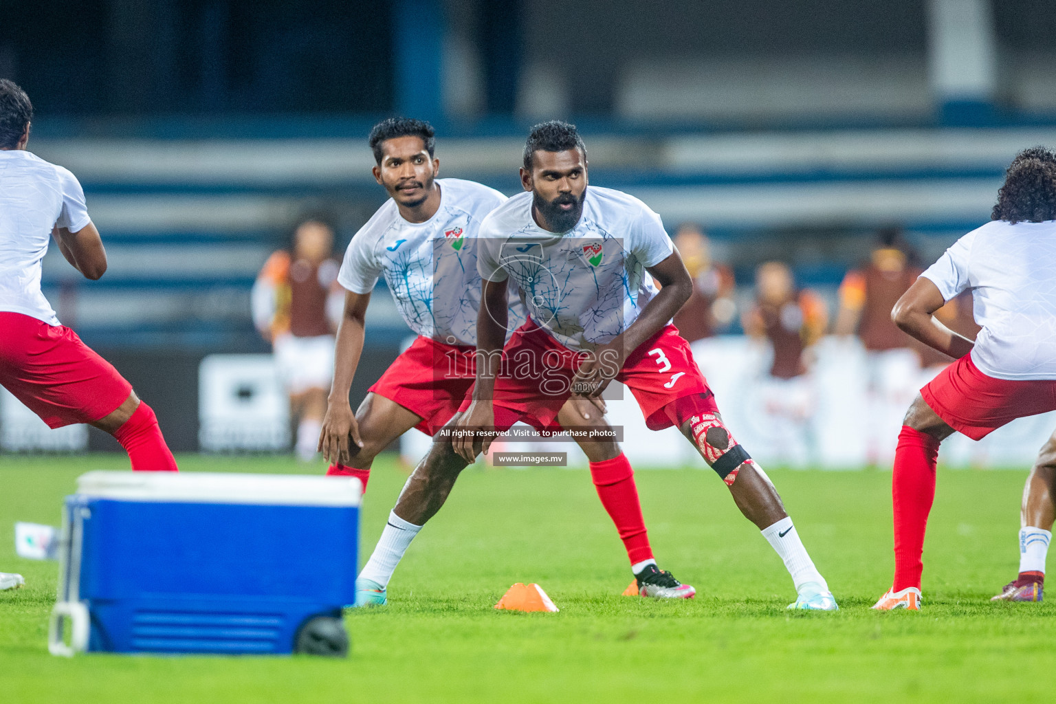 Maldives vs Bhutan in SAFF Championship 2023 held in Sree Kanteerava Stadium, Bengaluru, India, on Wednesday, 22nd June 2023. Photos: Nausham Waheed / images.mv