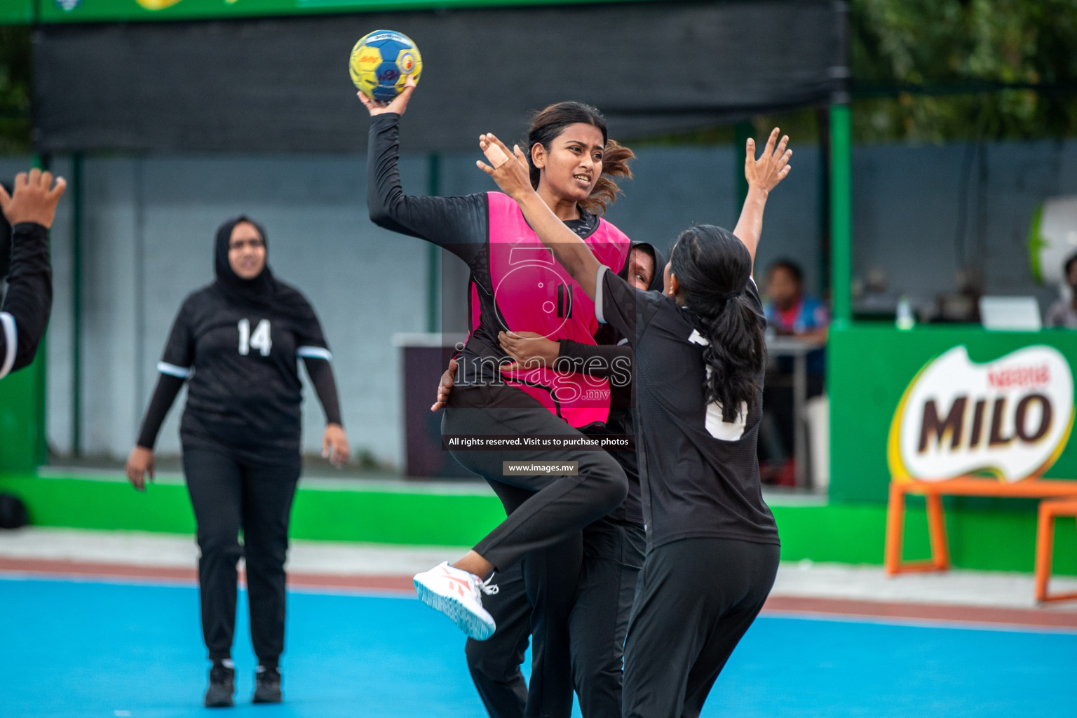 Day 12 of Milo 6th Inter Office Handball Tournament 2022 - Photos by Hassan Simah