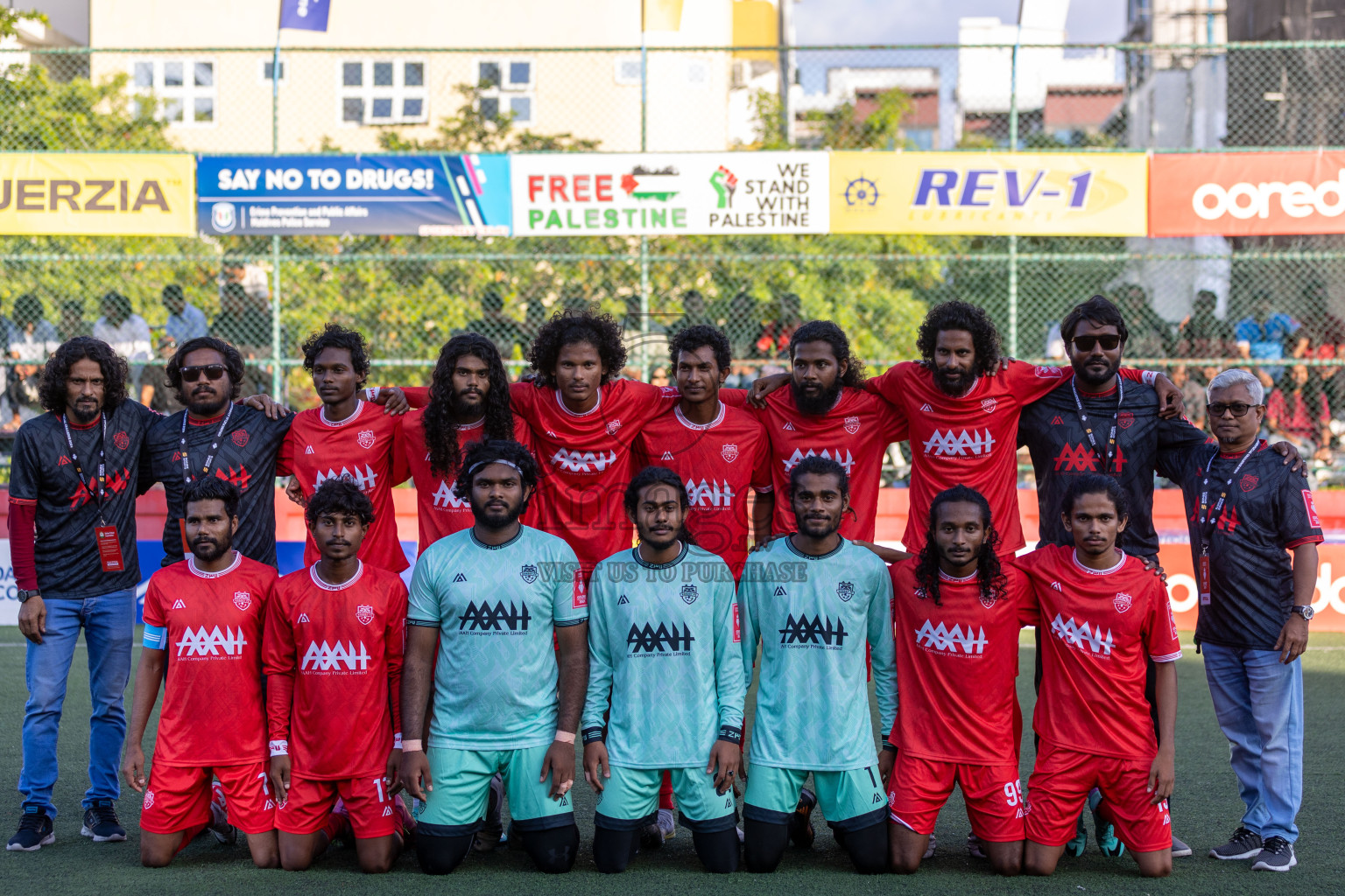 GA Kondey vs R Dhuvaafaru in Day 5 of Golden Futsal Challenge 2024 was held on Friday, 19th January 2024, in Hulhumale', Maldives Photos: Mohamed Mahfooz Moosa / images.mv