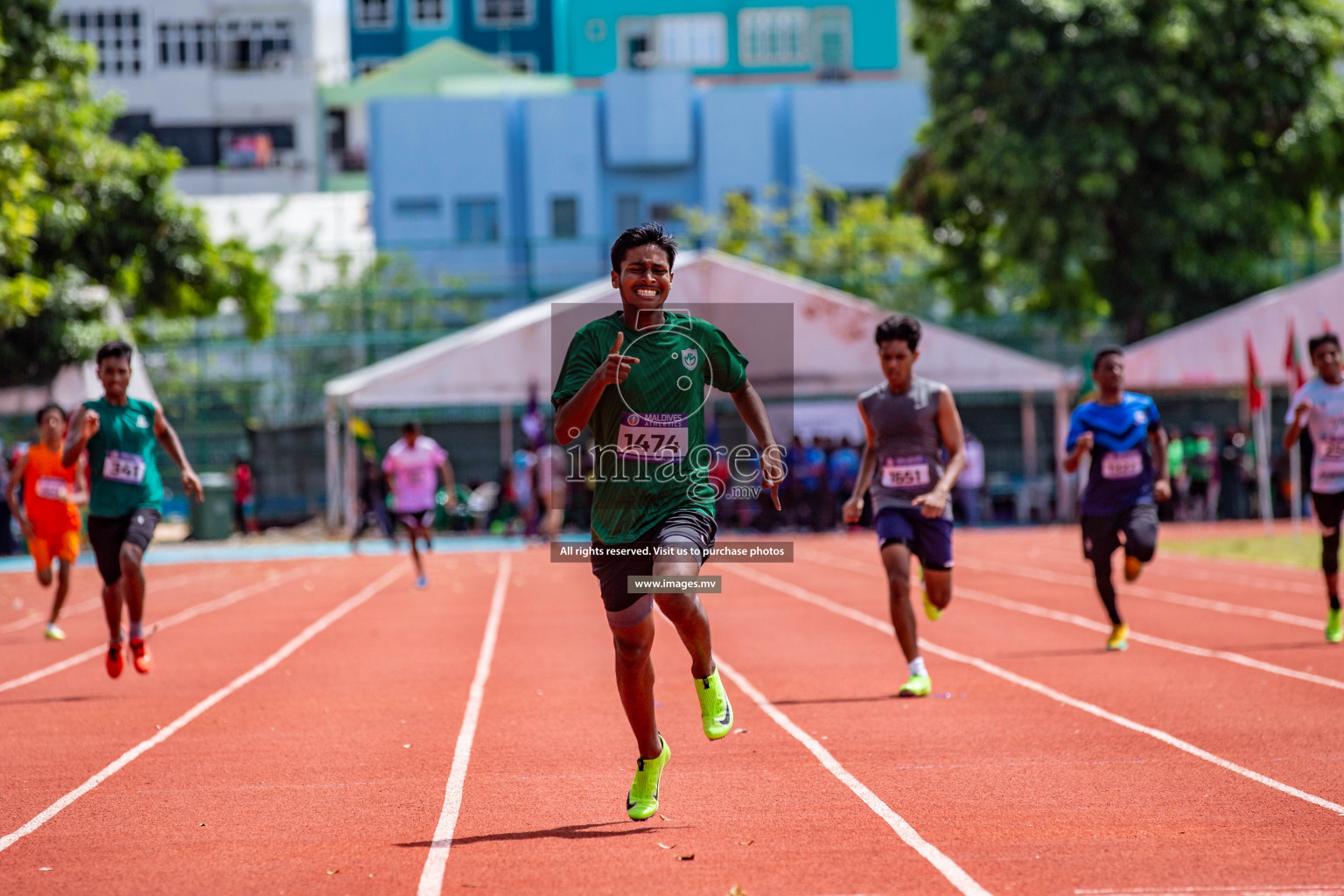 Day 2 of Inter-School Athletics Championship held in Male', Maldives on 24th May 2022. Photos by: Maanish / images.mv