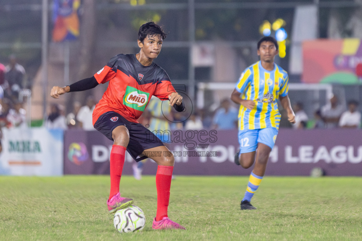 TC vs Valencia  (U14) in Day 5 of Dhivehi Youth League 2024 held at Henveiru Stadium on Friday 29th November 2024. Photos: Shuu Abdul Sattar/ Images.mv