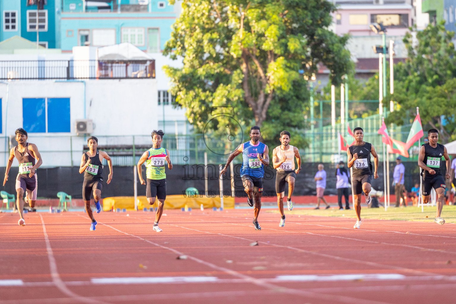 Day 1 of 33rd National Athletics Championship was held in Ekuveni Track at Male', Maldives on Thursday, 5th September 2024. Photos: Shuu Abdul Sattar / images.mv