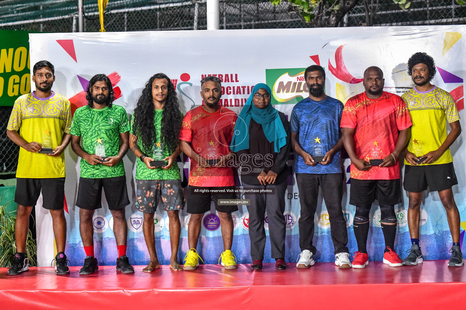 Final of Inter-School Parents Netball Tournament was held in Male', Maldives on 4th December 2022. Photos: Nausham Waheed / images.mv