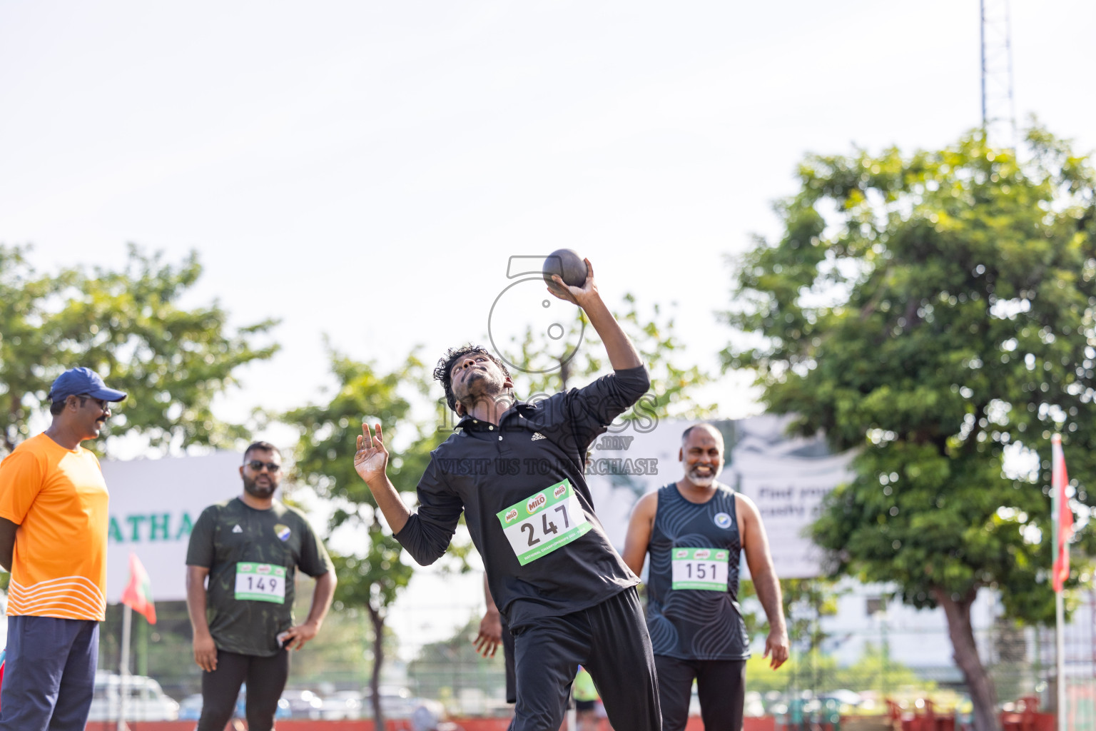 Day 3 of 33rd National Athletics Championship was held in Ekuveni Track at Male', Maldives on Saturday, 7th September 2024. Photos: Hassan Simah / images.mv