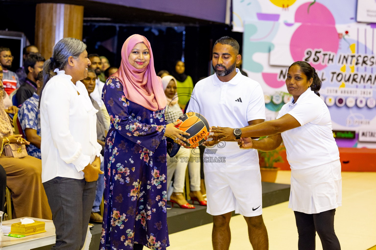 Day 1 of 25th Milo Inter-School Netball Tournament was held in Social Center at Male', Maldives on Thursday, 8th August 2024. Photos: Nausham Waheed / images.mv