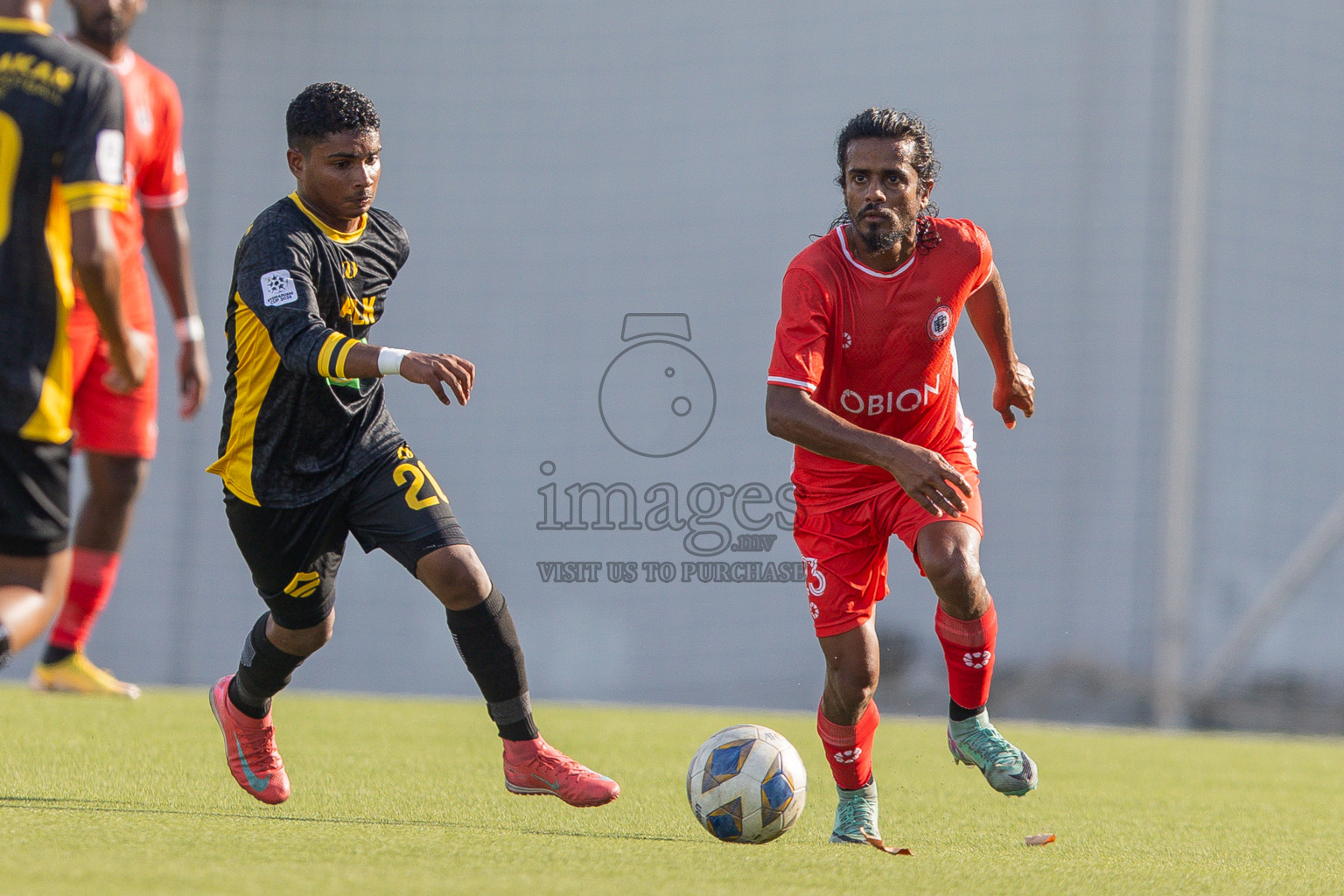 CC Sports Club VS Aajeelakah Eydhafushi FA in Day 6 of Eydhafushi Cup 2025 held in Eydhafushi Football Stadium at B. Eydhafushi, Maldives on Wednesday, 10th September 2025. Photos: Arif Rasheed / images.mv