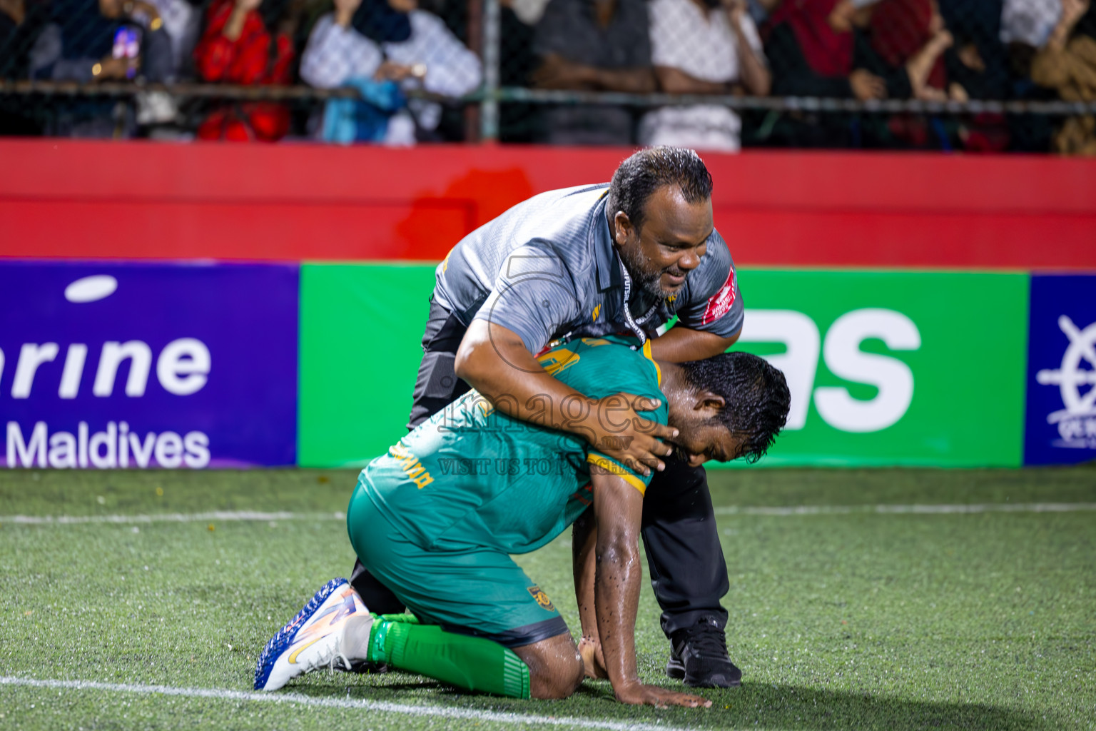 ADh Omadhoo vs ADh Mahibadhoo in Alifu Dhaalu Atoll Final on Day 23 of Golden Futsal Challenge 2025 was held on Monday , 27th January 2025, in Hulhumale', Maldives.
Photos: Ismail Thoriq / images.mv
