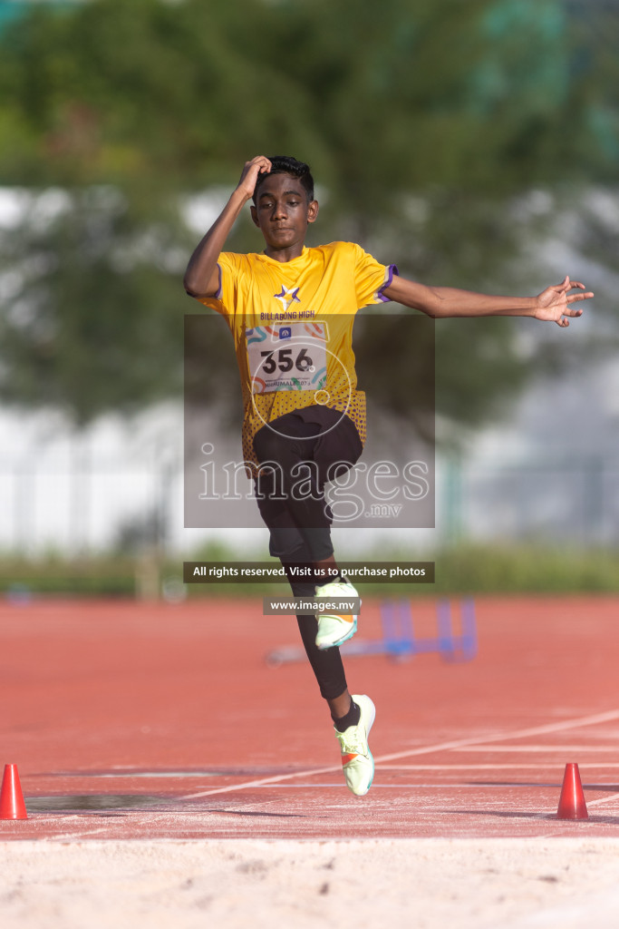 Day three of Inter School Athletics Championship 2023 was held at Hulhumale' Running Track at Hulhumale', Maldives on Tuesday, 16th May 2023. Photos: Shuu / Images.mv