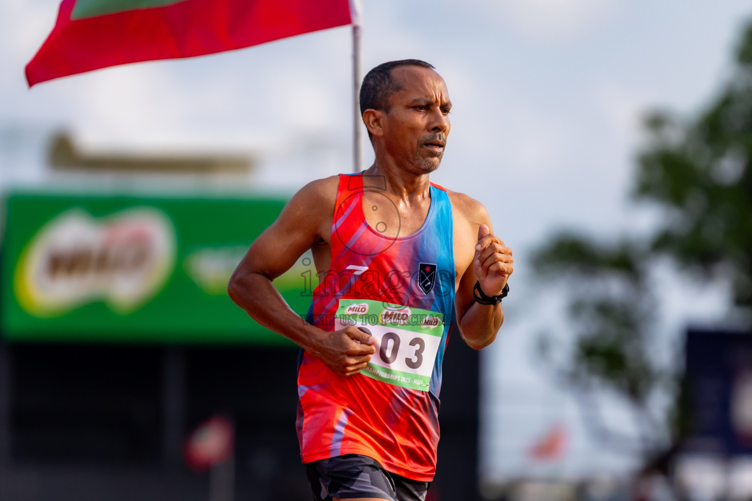 Day 1 of National Athletics Championship 2025 was held at Ekuveni Running Ground in Male', Maldives on Thursday, 14th August 2025. Photos: Nausham Waheed / images.mv