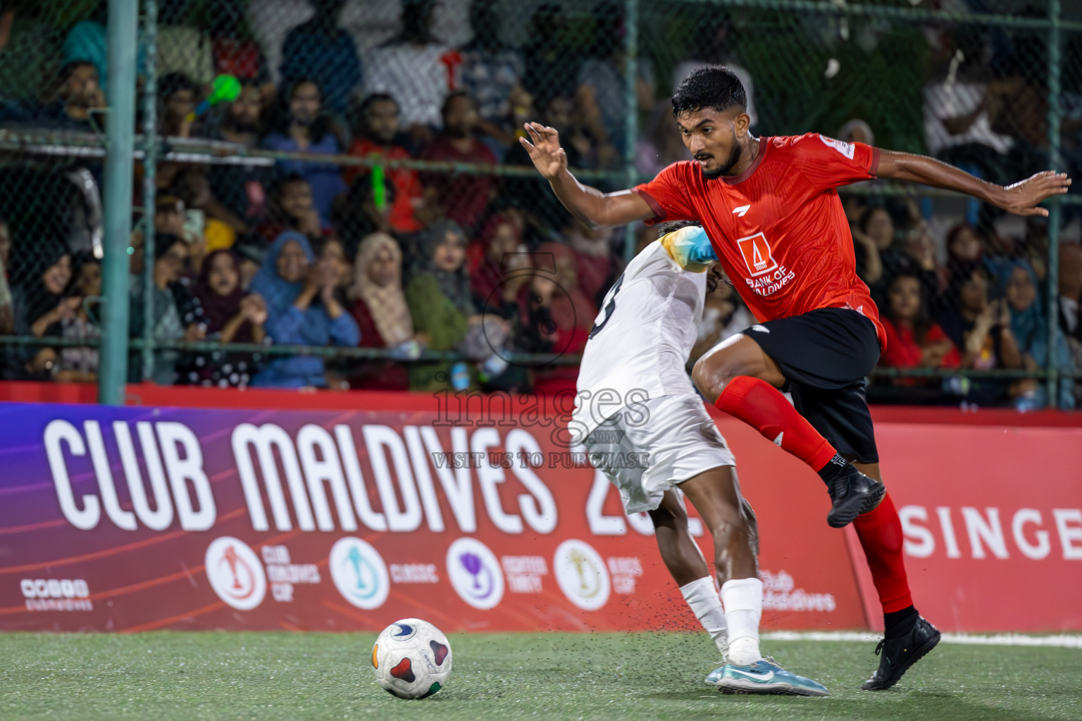 United BML vs ADK Synergy in Club Maldives Cup 2024 held in Rehendi Futsal Ground, Hulhumale', Maldives on Thursday, 3rd October 2024.
Photos: Ismail Thoriq / images.mv