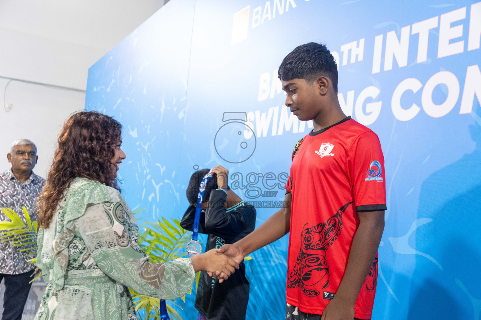 Day 4 of 20th Inter-school Swimming Competition 2024 held in Hulhumale', Maldives on Tuesday, 15th October 2024. Photos: Ismail Thoriq / images.mv