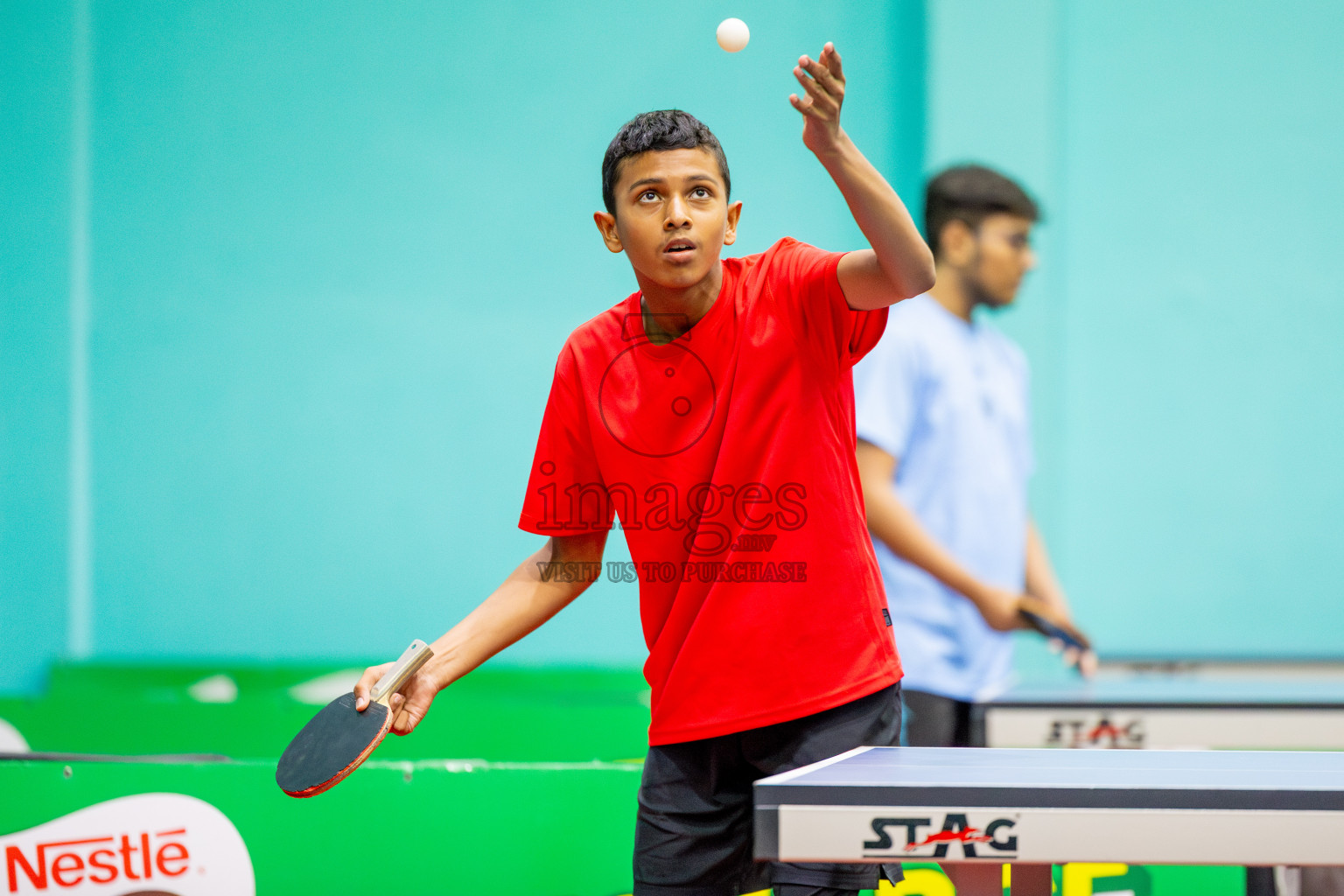 Day 4 of Interschool Table Tennis Tournament 2025 held at Male' TT Hall, Male', Maldives on Sunday, 18th May 2025.
Photos By: Ismail Thoriq / images.mv