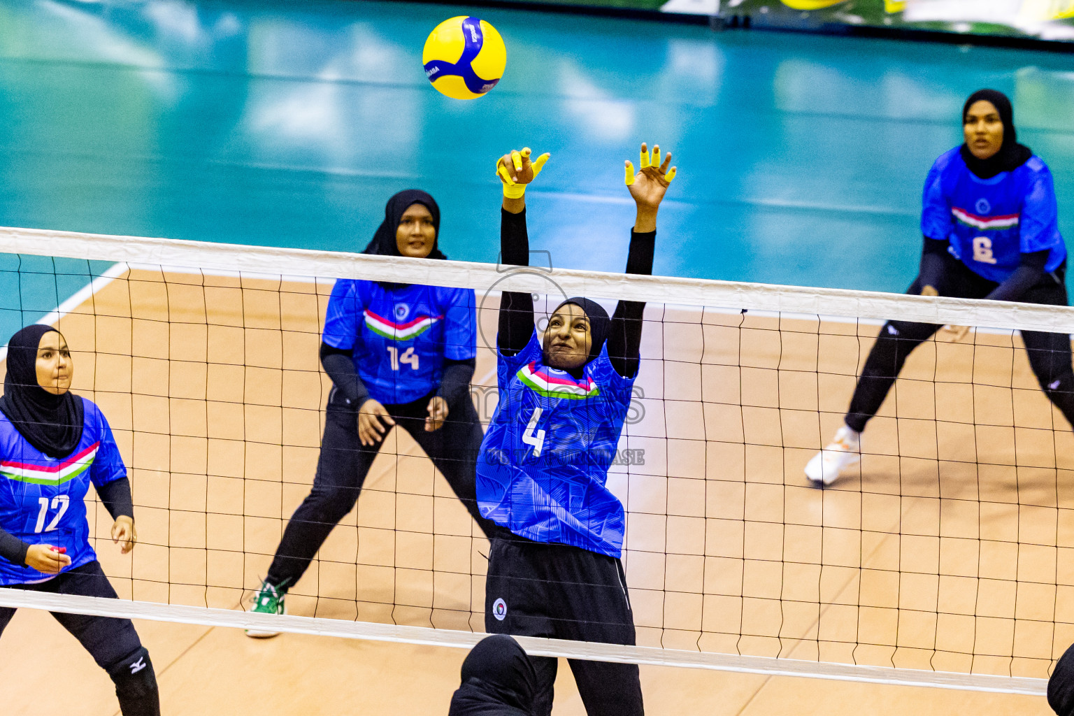 Final of Women's Division of Milo VAM Cup 2024 held in Male', Maldives on Saturday, 13th July 2024 at Social Center Indoor Hall Photos By: Nausham Waheed / images.mv