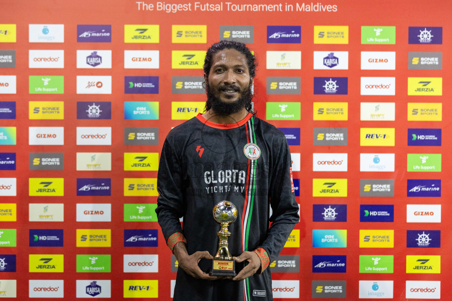 L Isdhoo vs L Hithadhoo in Day 16 of Golden Futsal Challenge 2024 was held on Tuesday, 30th January 2024, in Hulhumale', Maldives Photos: Nausham Waheed / images.mv