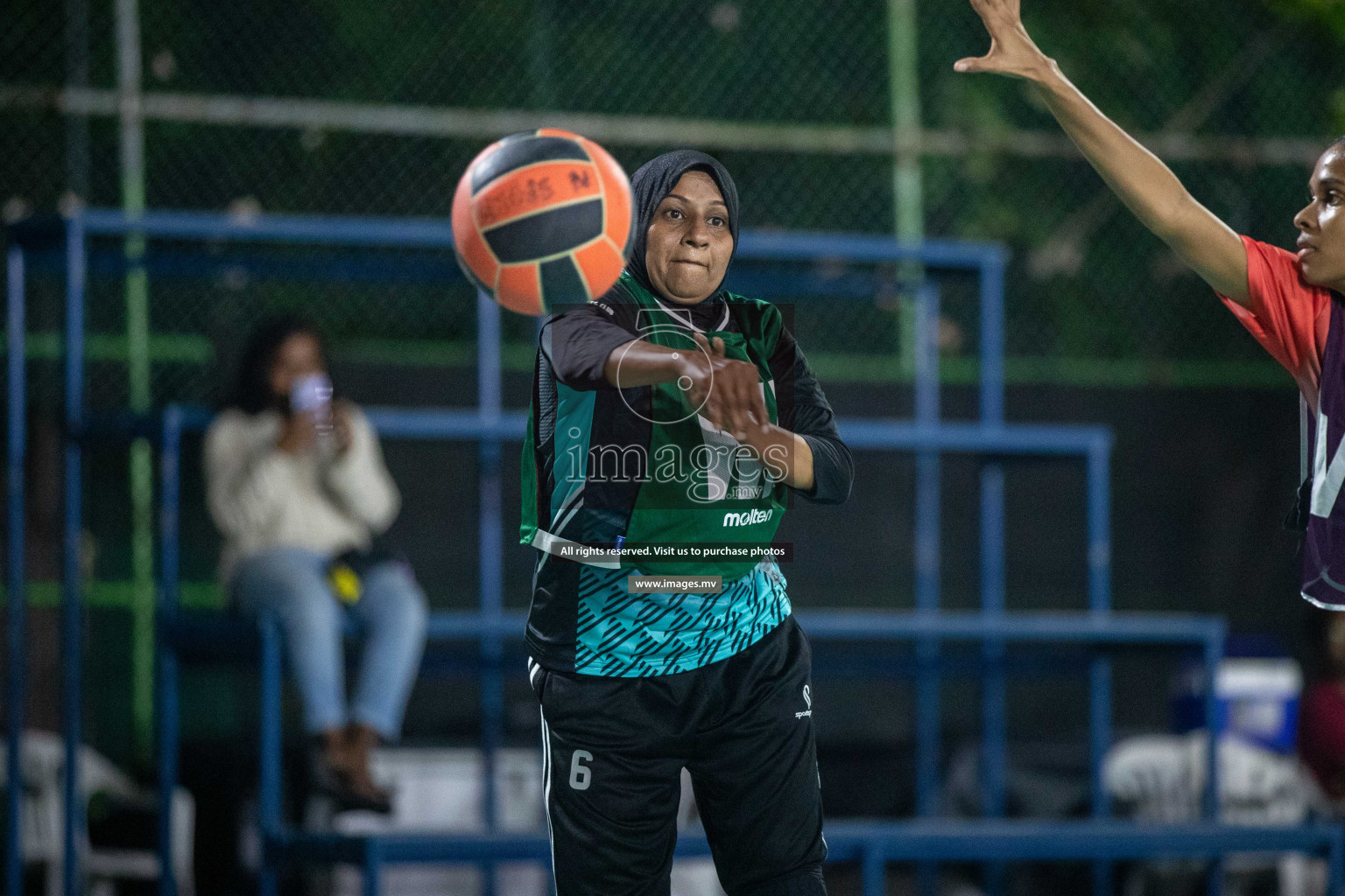 Day 2 of 20th Milo National Netball Tournament 2023, held in Synthetic Netball Court, Male', Maldives on 30th May 2023 Photos: Nausham Waheed/ Images.mv