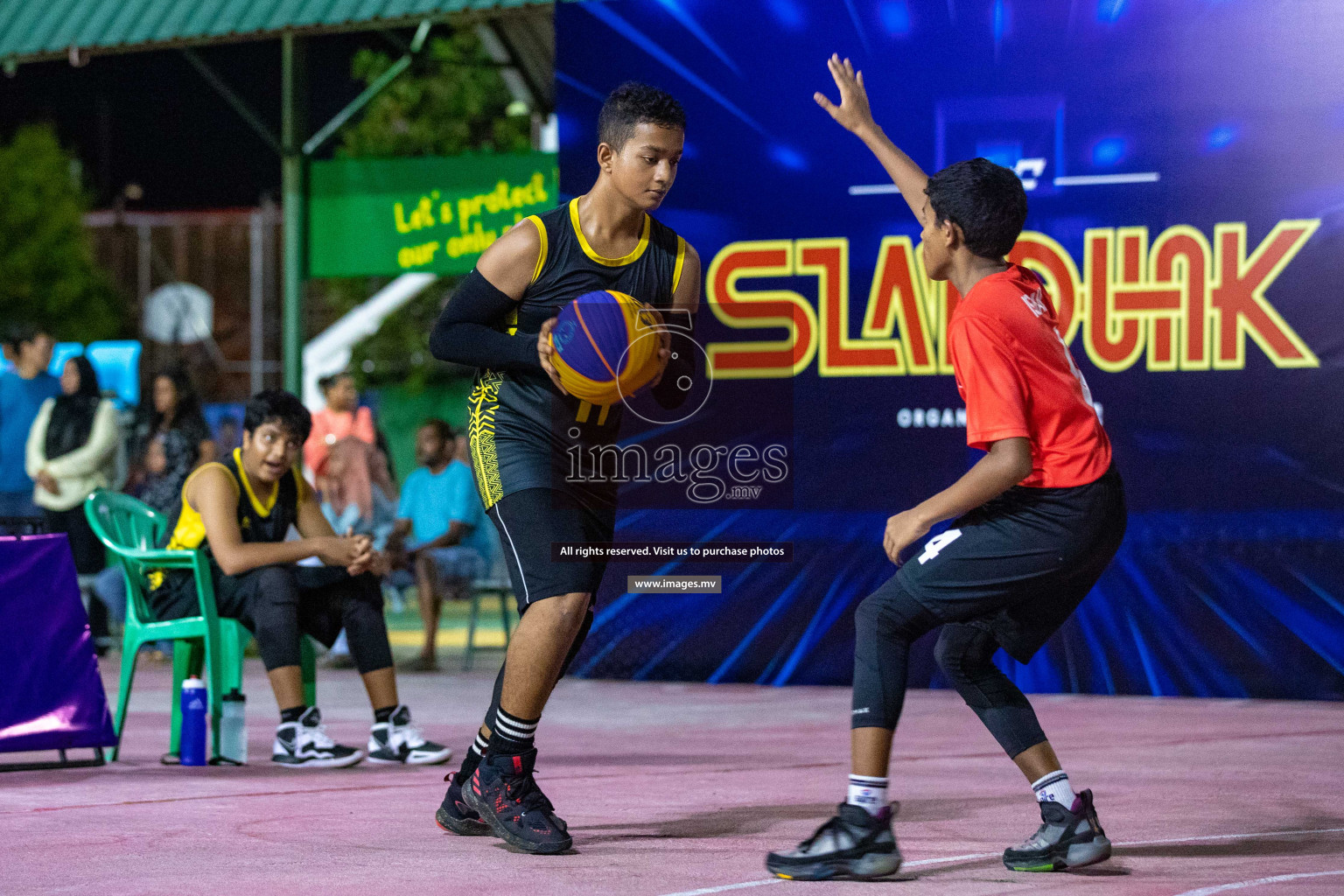 Day3 of Slamdunk by Sosal on 14th April 2023 held in Male'. Photos: Nausham waheed /images.mv