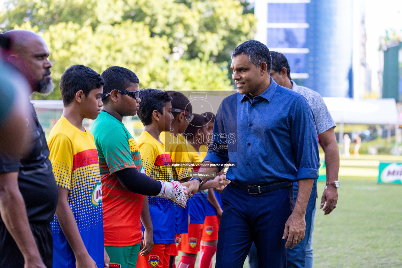 Day 2 of MILO Academy Championship 2023 (U12) was held in Henveiru Football Grounds, Male', Maldives, on Saturday, 19th August 2023. Photos: Nausham Waheedh / images.mv