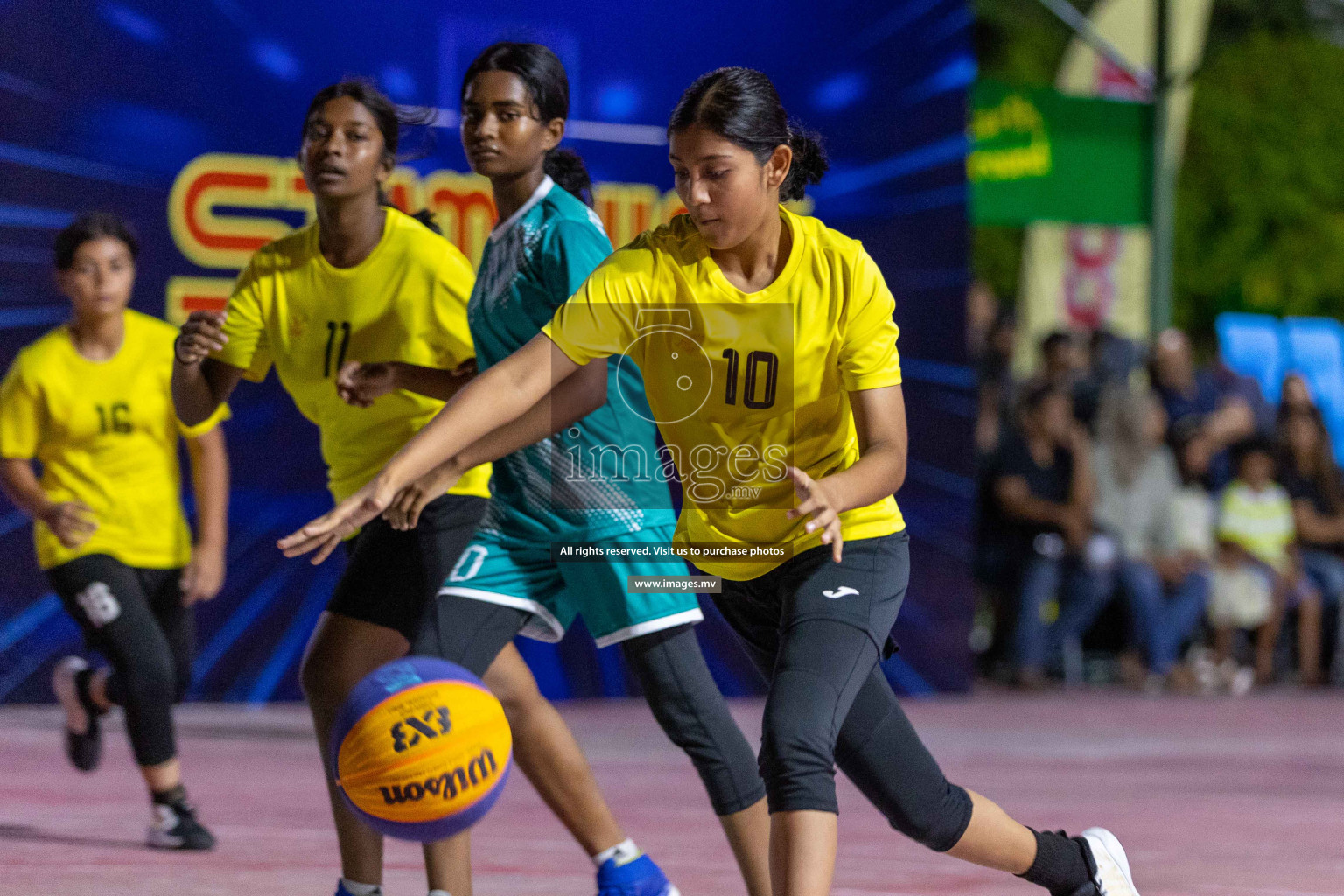 Day4 of Slamdunk by Sosal on 15th April 2023 held in Male'. Photos: Ismail Thoriq / images.mv