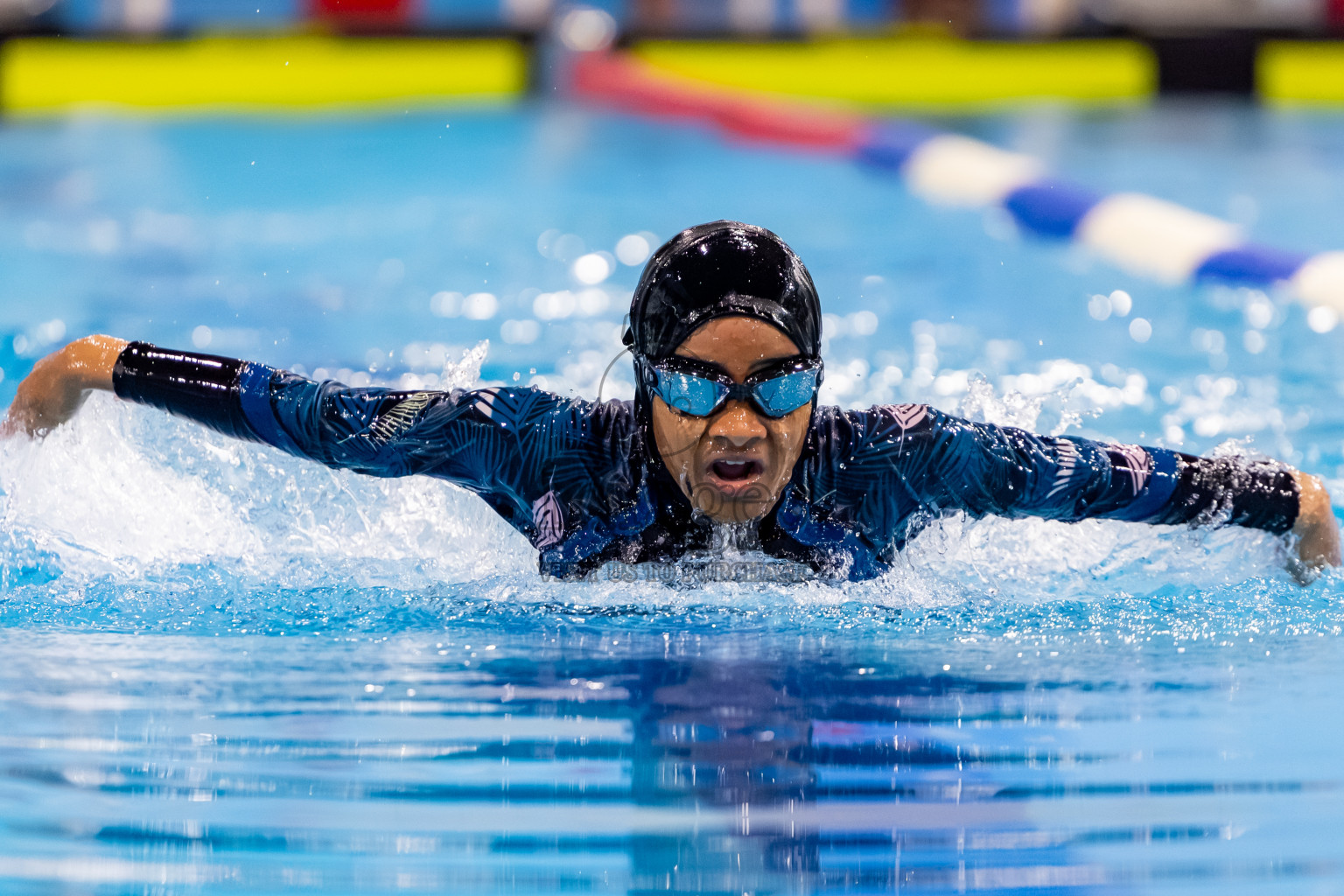 Day 3 of BML 21st Interschool Swimming Competition 2025 was held in Hulhumale' Swimming Pool, Hulhumale', Maldives on Monday, 13th October 2025. Photos: Nausham Waheed / images.mv