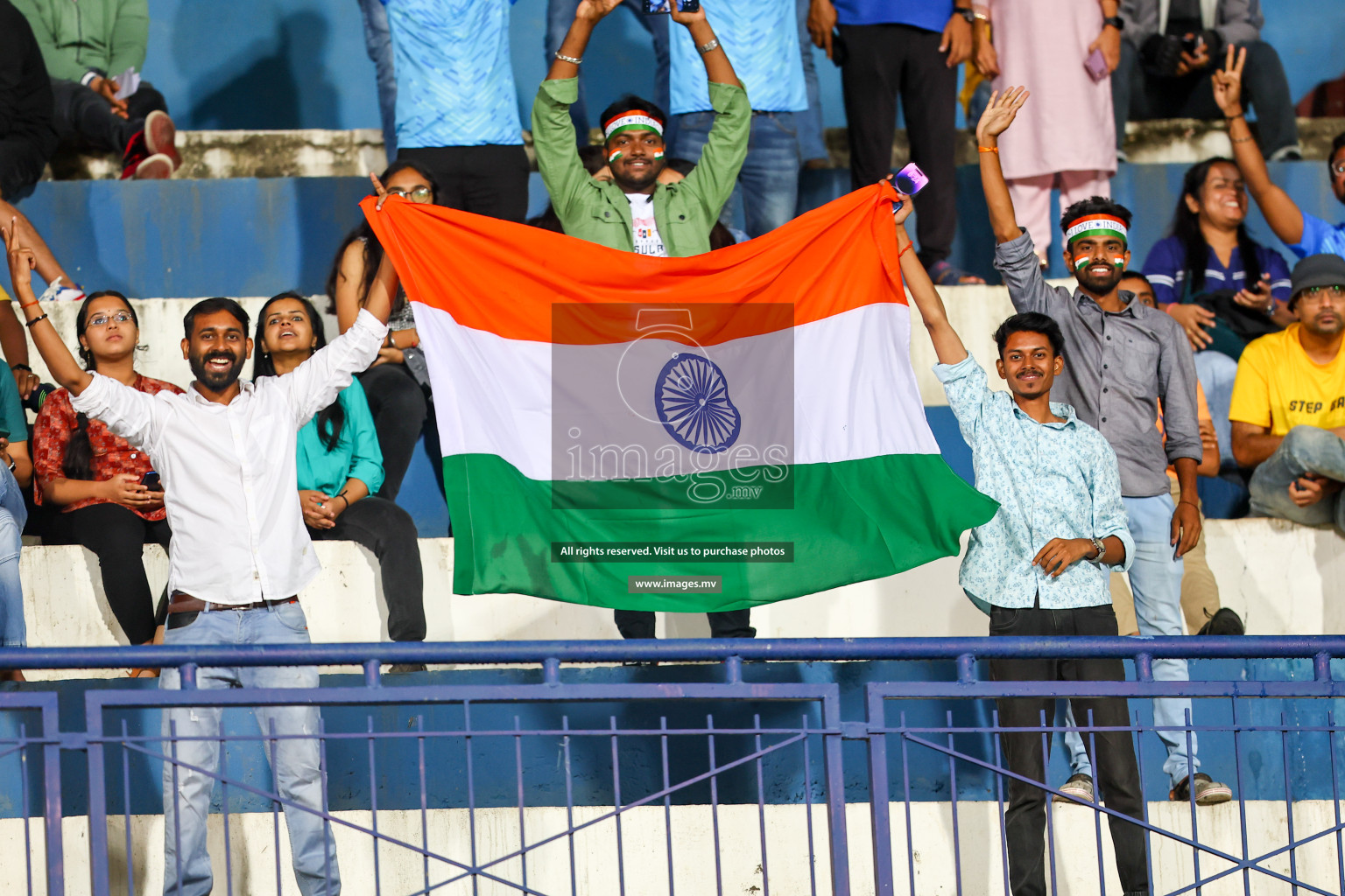 Nepal vs India in SAFF Championship 2023 held in Sree Kanteerava Stadium, Bengaluru, India, on Saturday, 24th June 2023. Photos: Nausham Waheed, Hassan Simah / images.mv