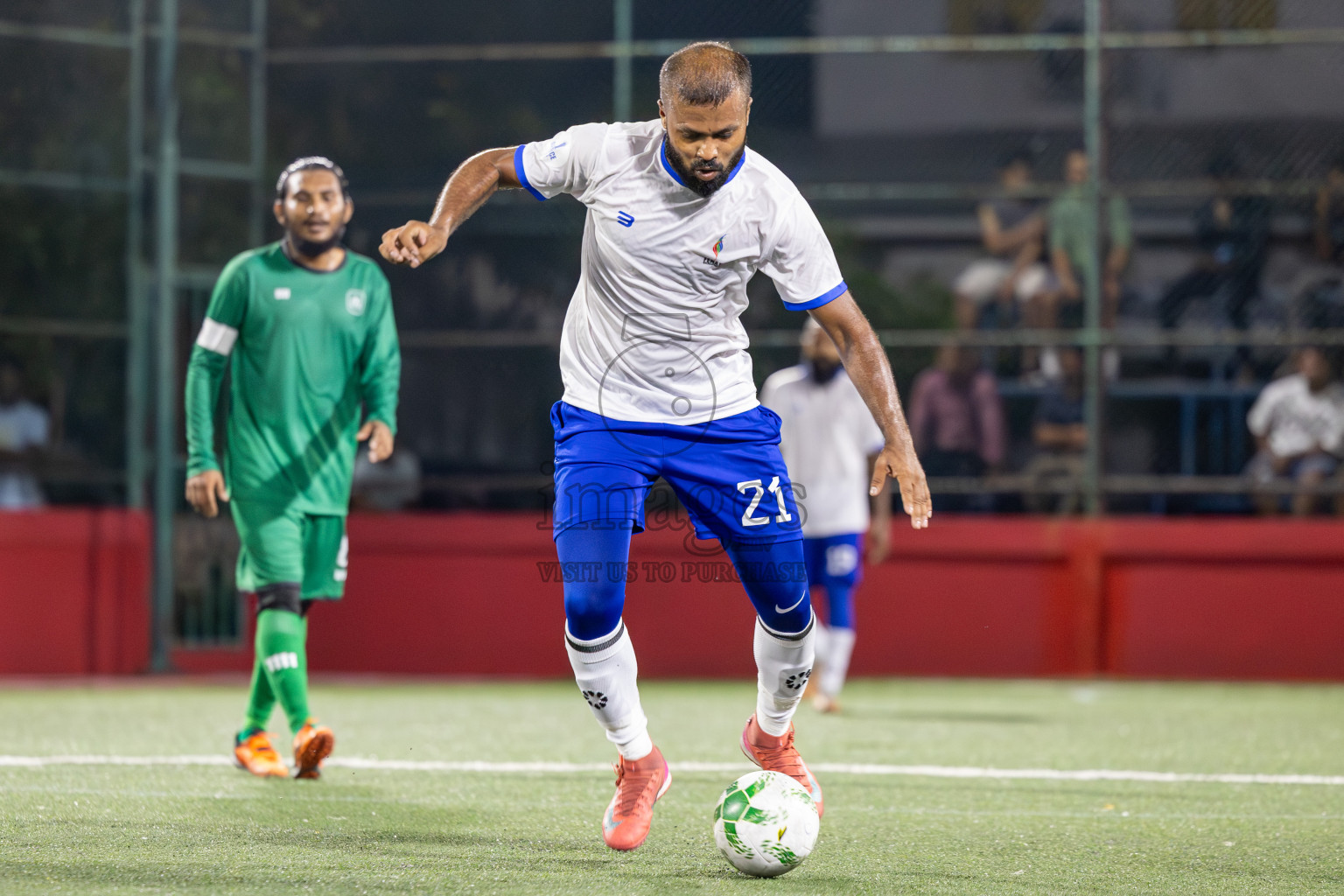 Fenaka vs MIB in Day 6 of Office League 2025 was held on Monday, 21st April 2025 in Hulhumale', Maldives. Photos: Ismail Thoriq / images.mv