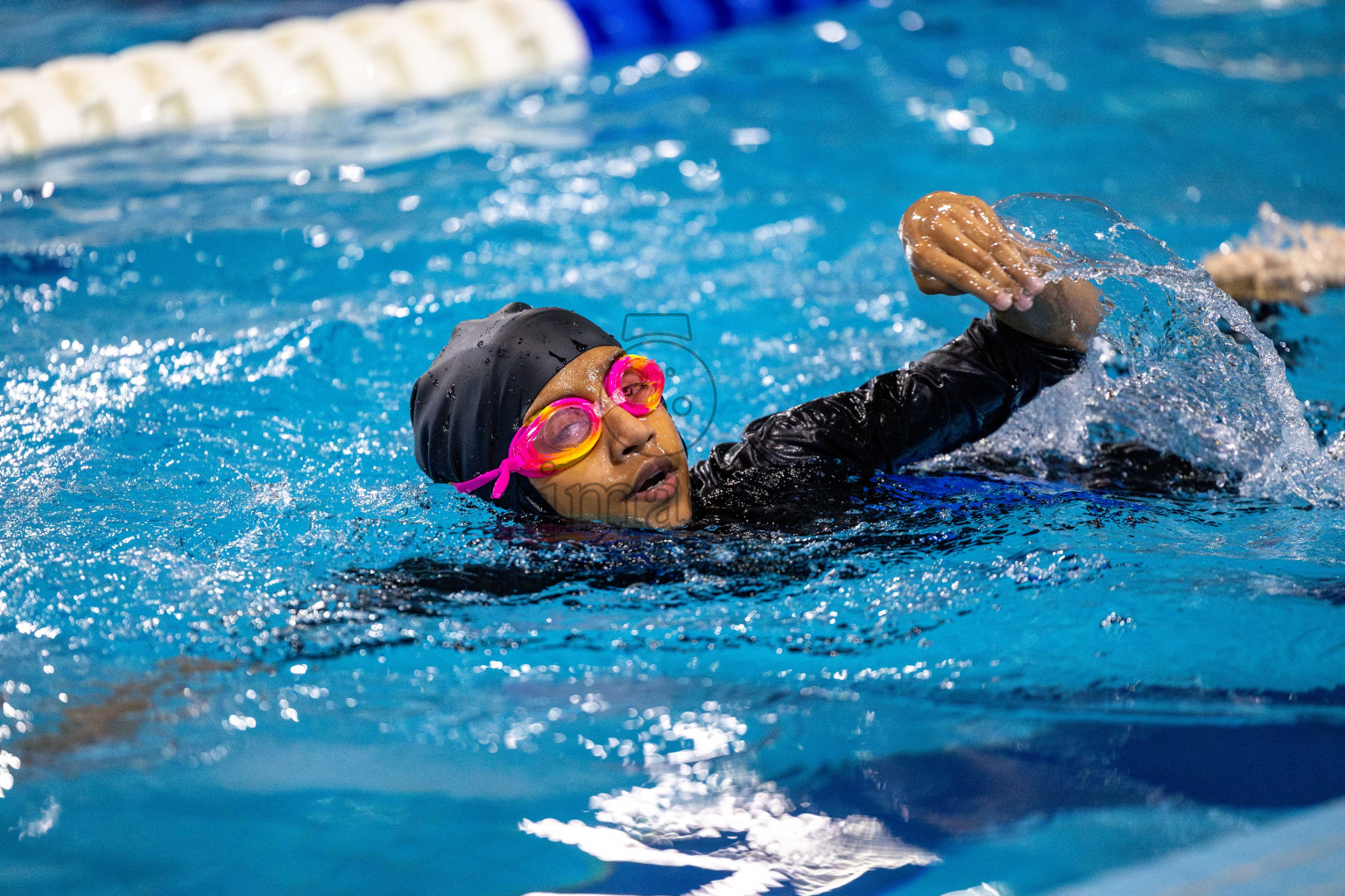 Day 4 of BML 5th National Swimming Kids Festival 2024 held in Hulhumale', Maldives on Thursday, 21st November 2024. Photos: Nausham Waheed / images.mv