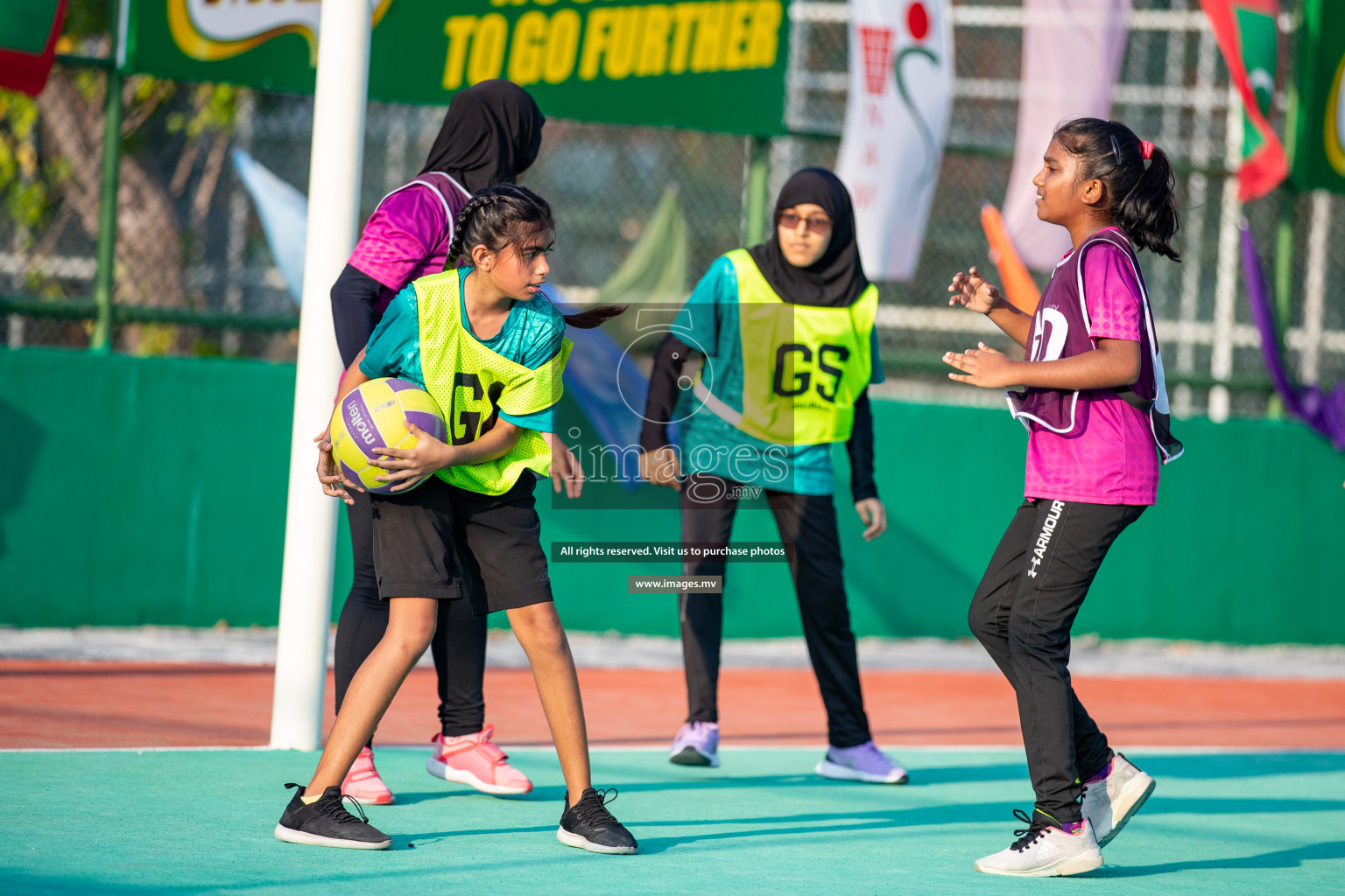 Day 8 of Junior Netball Championship 2022 on 11th March 2022 held in Male', Maldives. Photos by Nausham Waheed & Hassan Simah