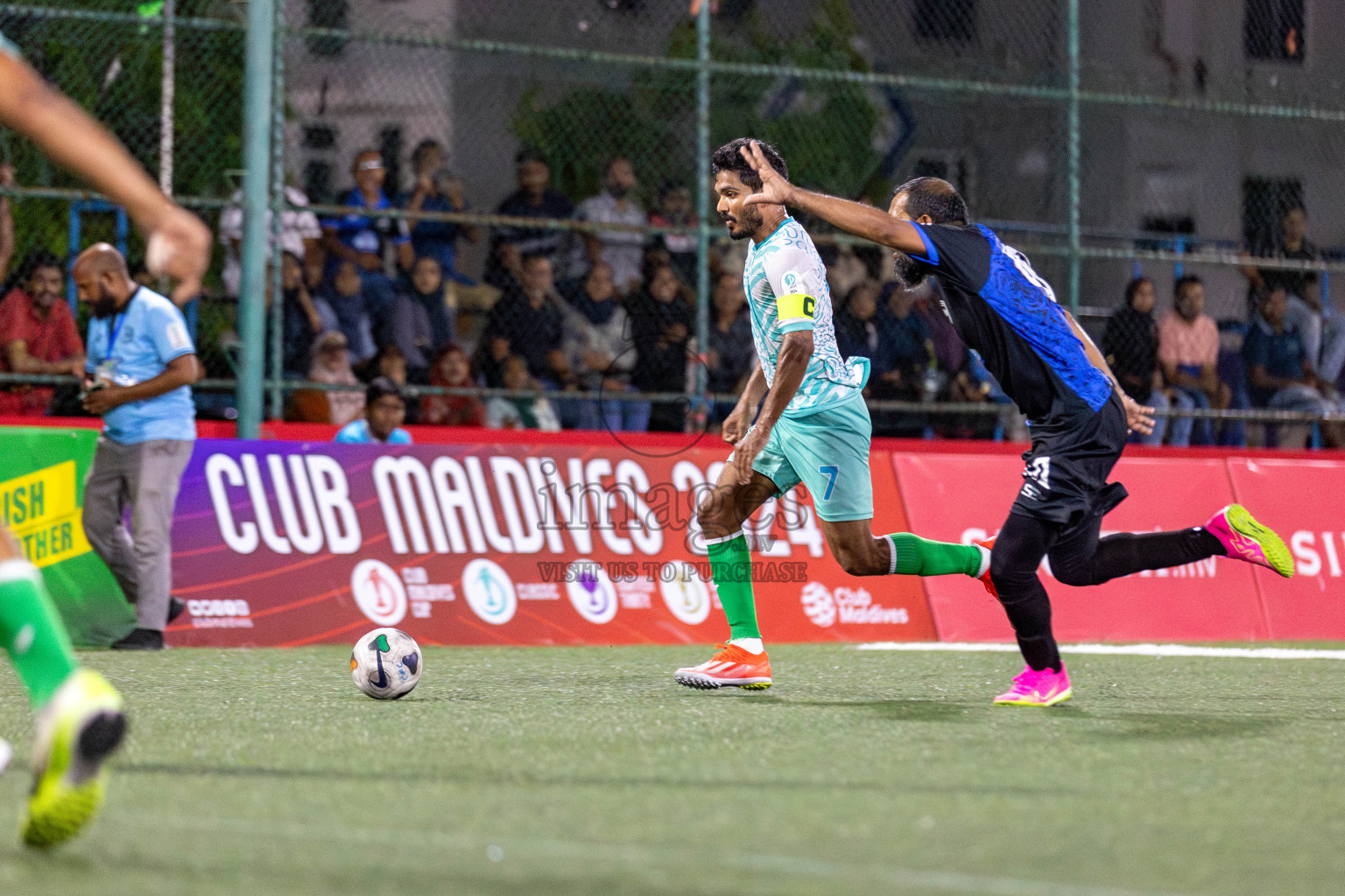 CLUB TRC vs FEHI FAHI CLUB in Club Maldives Classic 2024 held in Rehendi Futsal Ground, Hulhumale', Maldives on Monday, 9th September 2024. 
Photos: Mohamed Mahfooz Moosa / images.mv