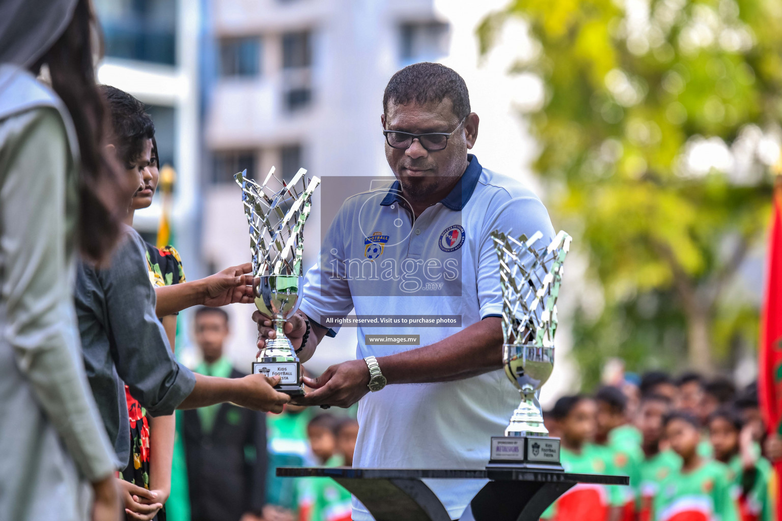 Day 1 of Milo Kids Football Fiesta 2022 was held in Male', Maldives on 19th October 2022. Photos: Nausham Waheed/ images.mv