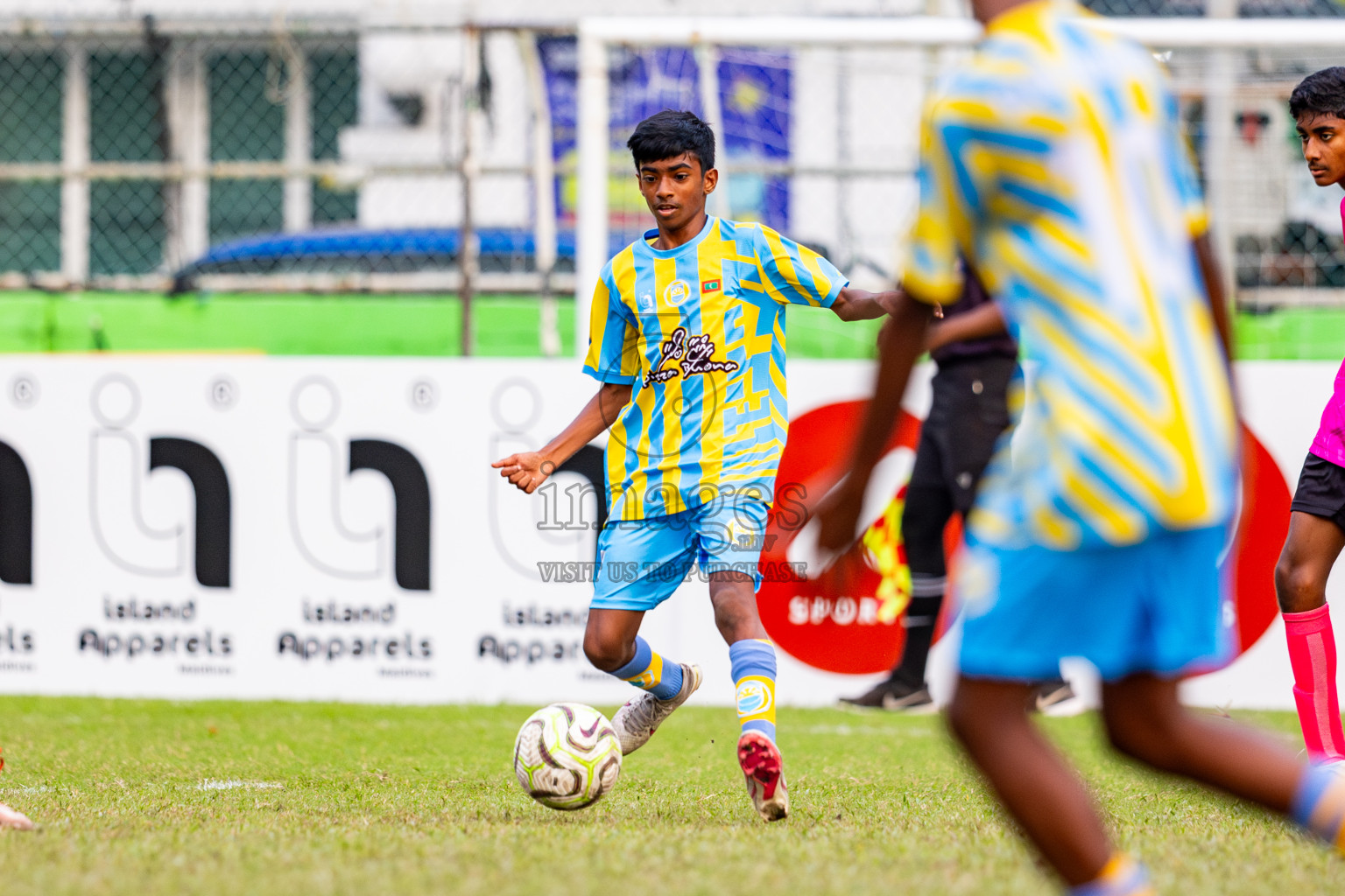 Under 14 United Victory vs Valancia on day 3 of Dhivehi Youth League 2024 held at Henveiru Stadium on Saturday, 23rd November 2024. Photos: Nausham Waheed/ Images.mv