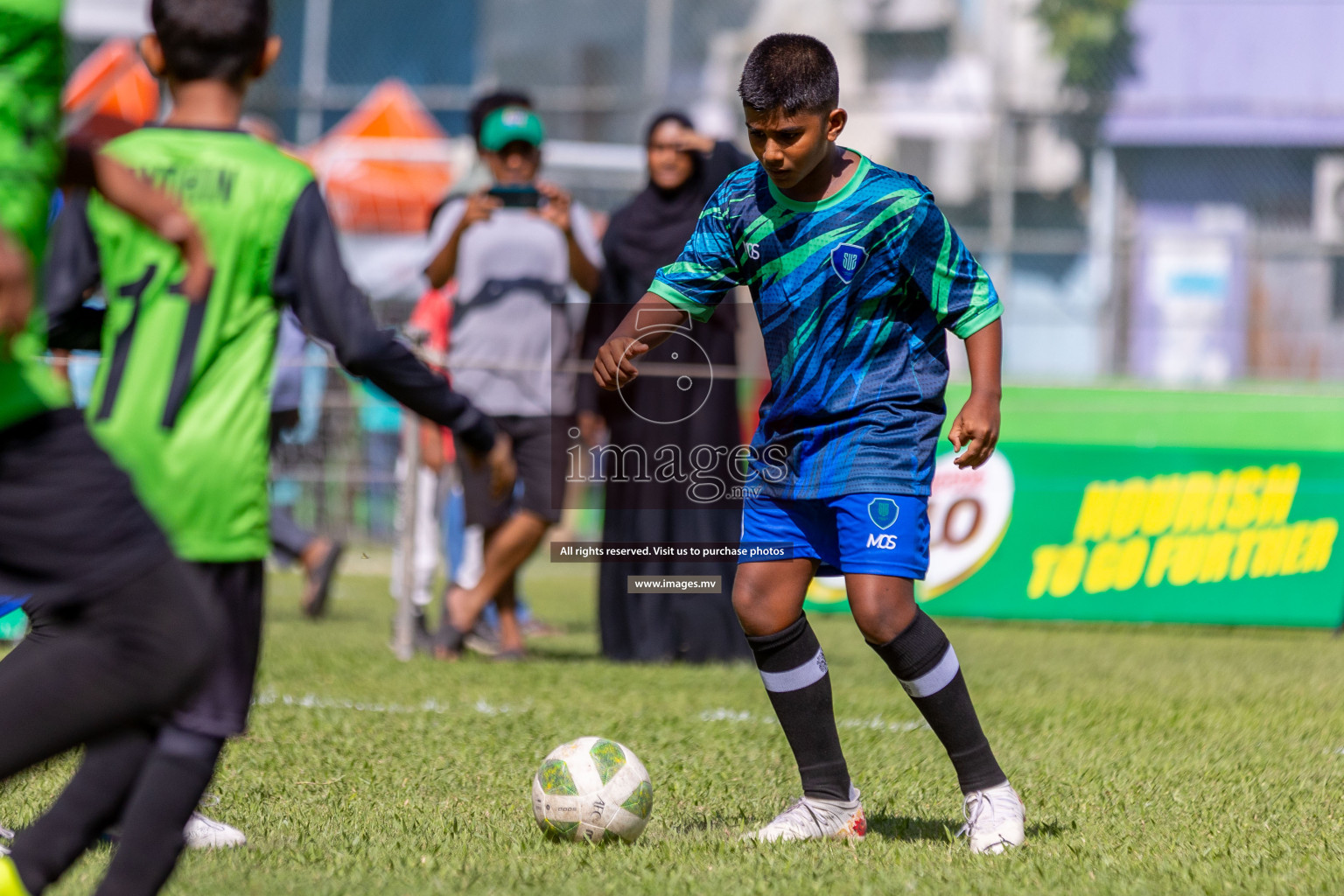 Day 1 of MILO Academy Championship 2023 (U12) was held in Henveiru Football Grounds, Male', Maldives, on Friday, 18th August 2023. 
Photos: Ismail Thoriq / images.mv