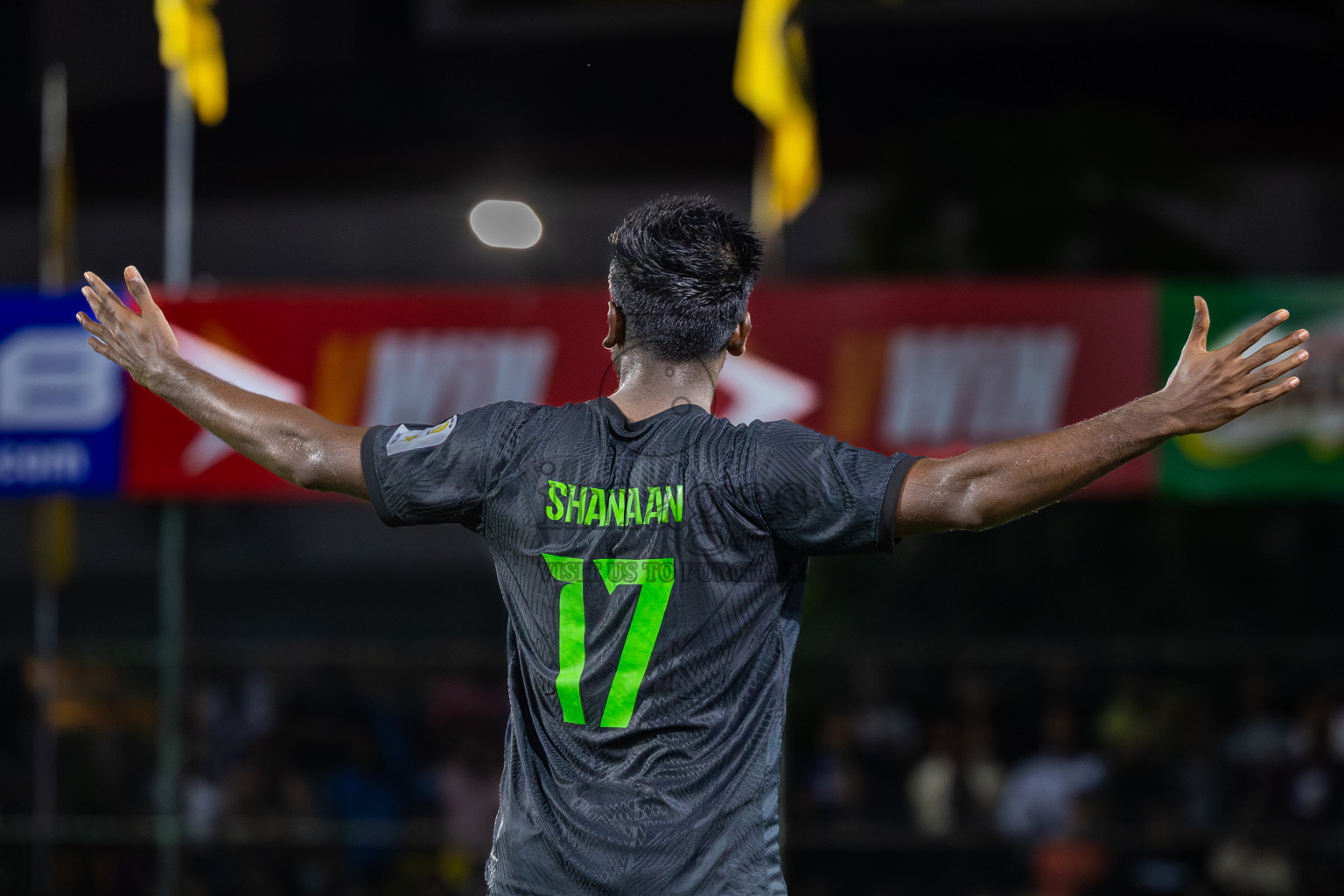 Road Recreation Club vs Club Combination SC Eydhafushi in Kings Cup Final of Club Maldives 2025 was held in Rehendhi Futsal Ground, Hulhumale', Maldives on Tuesday, 9th September 2025. Photos: Ismail Thoriq / images.mv
