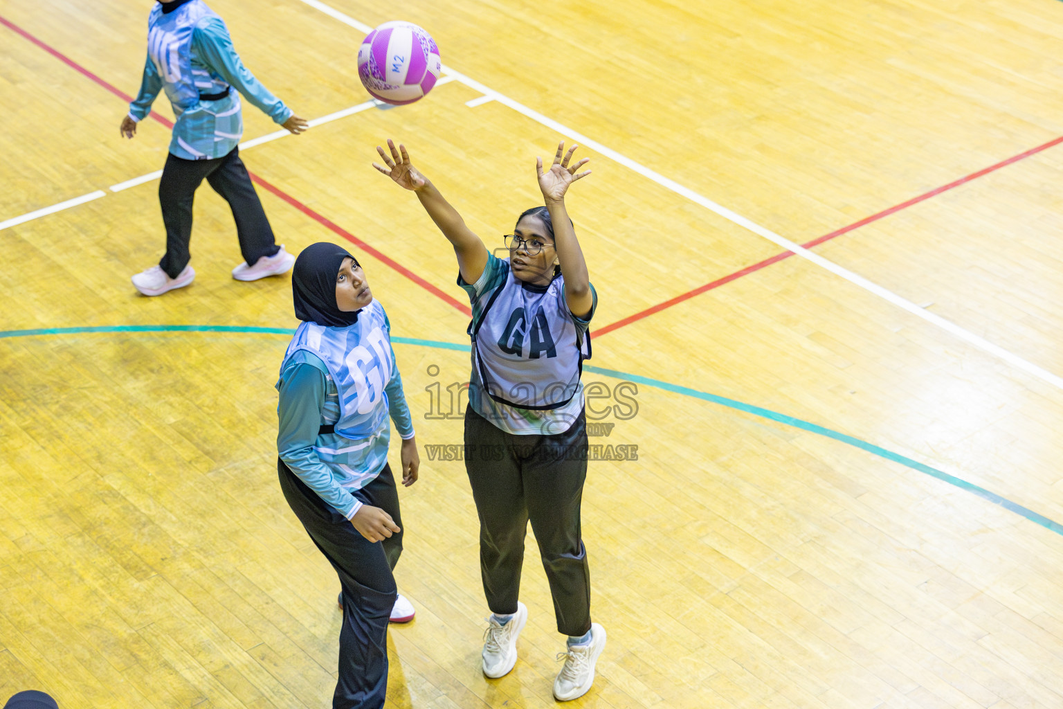 Day 14 of 26th Inter-School Netball Tournament 2025 was held in Social Center Indoor Hall on Tuesday, 4th November 2025. Photos: Areef Adam / images.mv