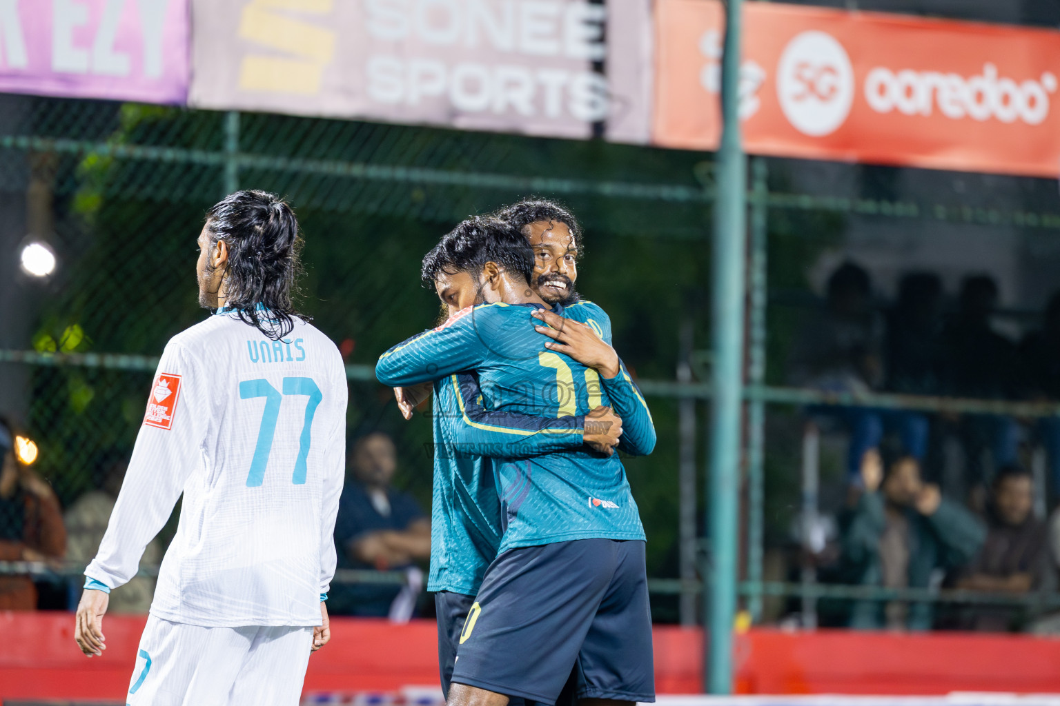 K Thulusdhoo vs K Gulhi in Day 10 of Golden Futsal Challenge 2025 was held on Tuesday, 14th January 2025, in Hulhumale', Maldives Photos: Ismail Thoriq / images.mv