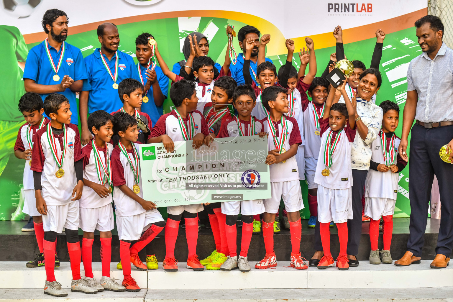 Day 2 of MILO Academy Championship 2022 held in Male' Maldives on Friday, 11th March 2021. Photos by: Nausham Waheed