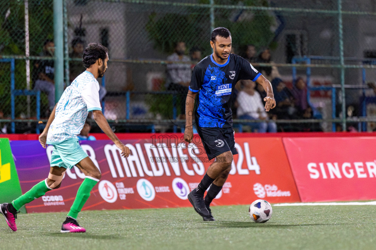 CLUB TRC vs FEHI FAHI CLUB in Club Maldives Classic 2024 held in Rehendi Futsal Ground, Hulhumale', Maldives on Monday, 9th September 2024. 
Photos: Mohamed Mahfooz Moosa / images.mv