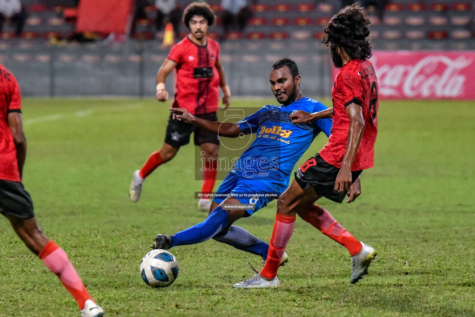 CLUB Teenage  vs Kuda henveiru united  in the 2nd Division 2022 on 14th Aug 2022, held in National Football Stadium, Male', Maldives Photos: Nausham Waheed / Images.mv