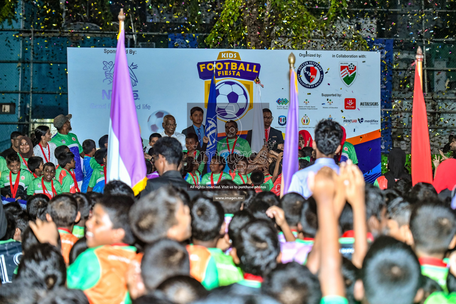 Day 4 of Milo Kids Football Fiesta 2022 was held in Male', Maldives on 22nd October 2022. Photos: Nausham Waheed / images.mv