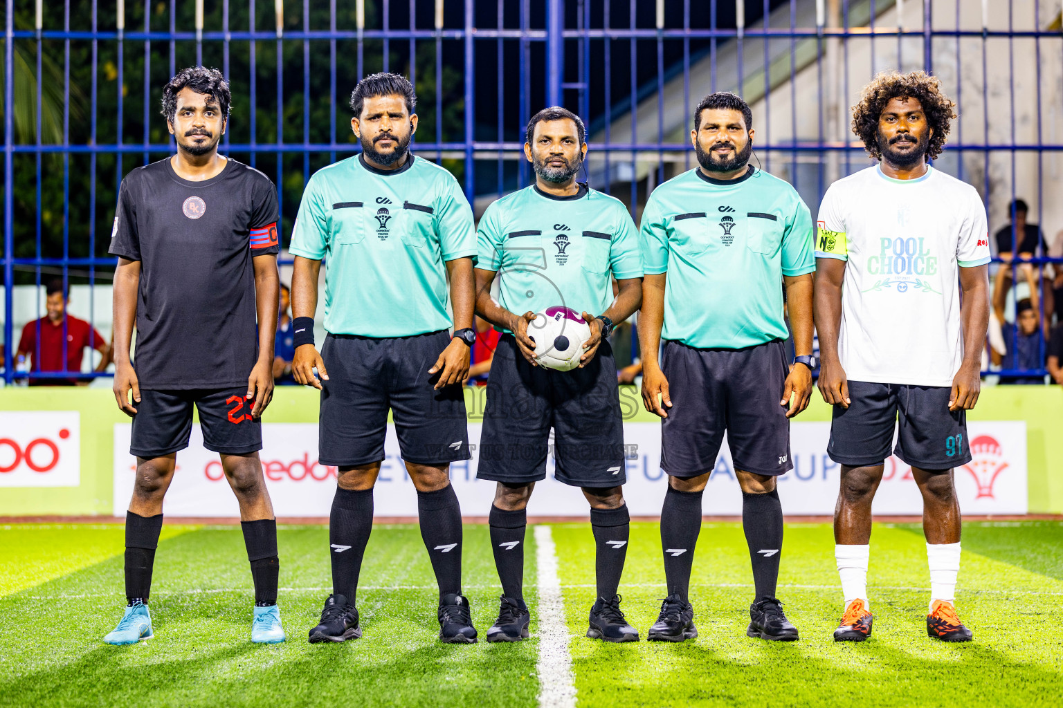 Nala Brothers vs BK Sports Club in Day 3 of Eydhafushi Futsal Cup 2024 was held on Wednesday, 10th April 2024, in B Eydhafushi, Maldives Photos: Nausham Waheed / images.mv