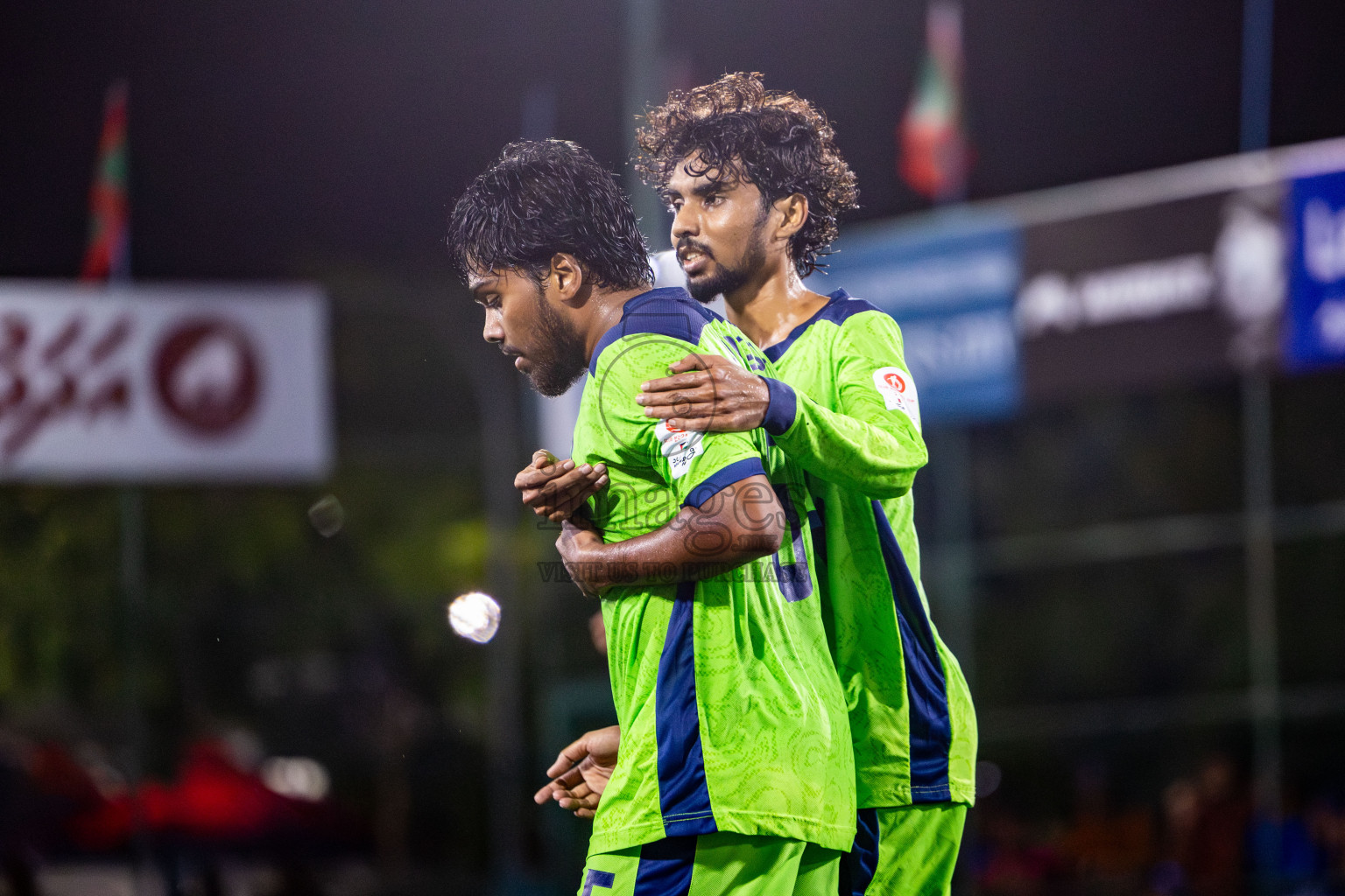 Customs rc vs Club Immigration in Club Maldives Cup 2024 held in Rehendi Futsal Ground, Hulhumale', Maldives on Wednesday, 2nd October 2024. Photos: Nausham Waheed / images.mv