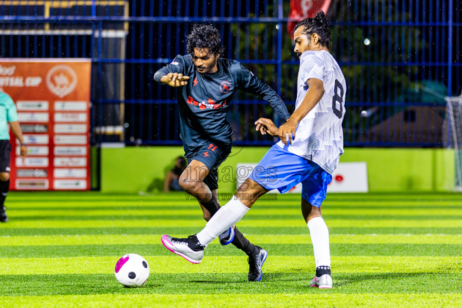 BK Sports Club vs Keawan FC in Day 6 of Eydhafushi Futsal Cup 2024 was held on Saturday, 13th April 2024, in B Eydhafushi, Maldives Photos: Nausham Waheed / images.mv