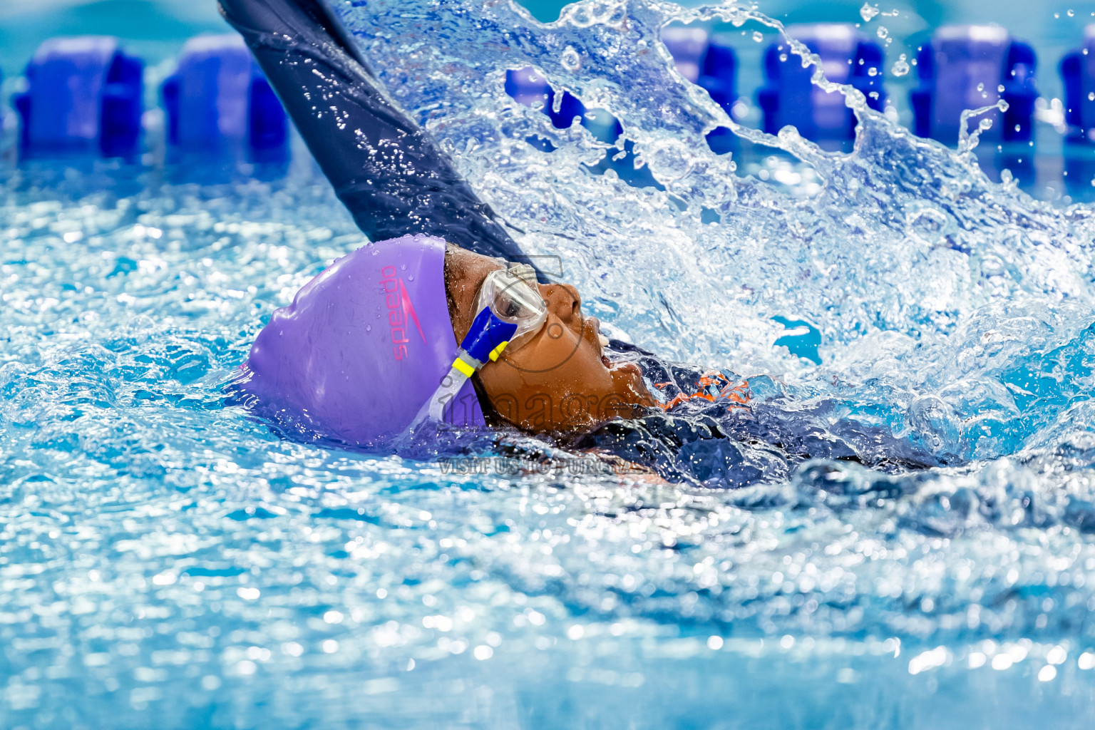 Day 1 of BML 6th National Kids Swimming Kids Festival 2025 held in Hulhumale', Maldives on Monday, 3rd November 2025. Photos: Nausham Waheed / images.mv