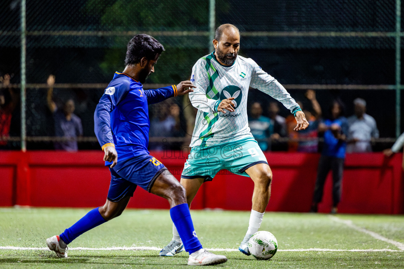 Dharumavantha vs Customs RC in Day 13 of Office League 2025 was held on Monday, 28th April 2025 in Hulhumale', Maldives. Photos: Nausham Waheed / images.mv