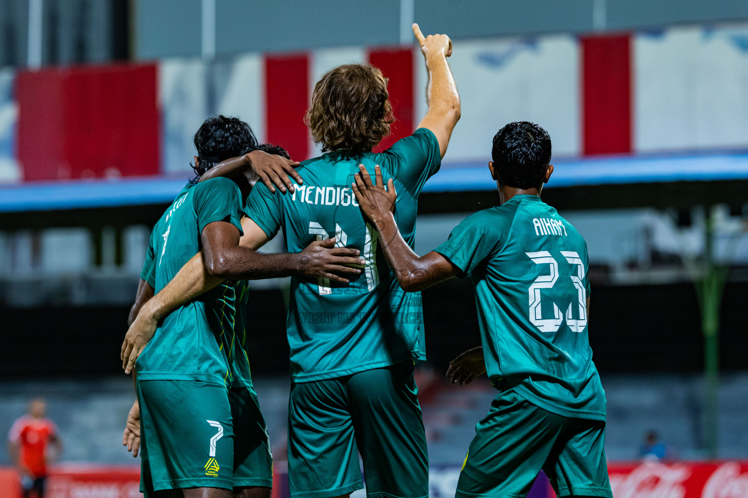 Maziya Sports & Recreation vs TC Sports Club in Dhivehi Premier League 2025/26 held in National Football Stadium, Male', Maldives on Wednesday, 24th September 2025. Photos: Areef Adam / Images.mv