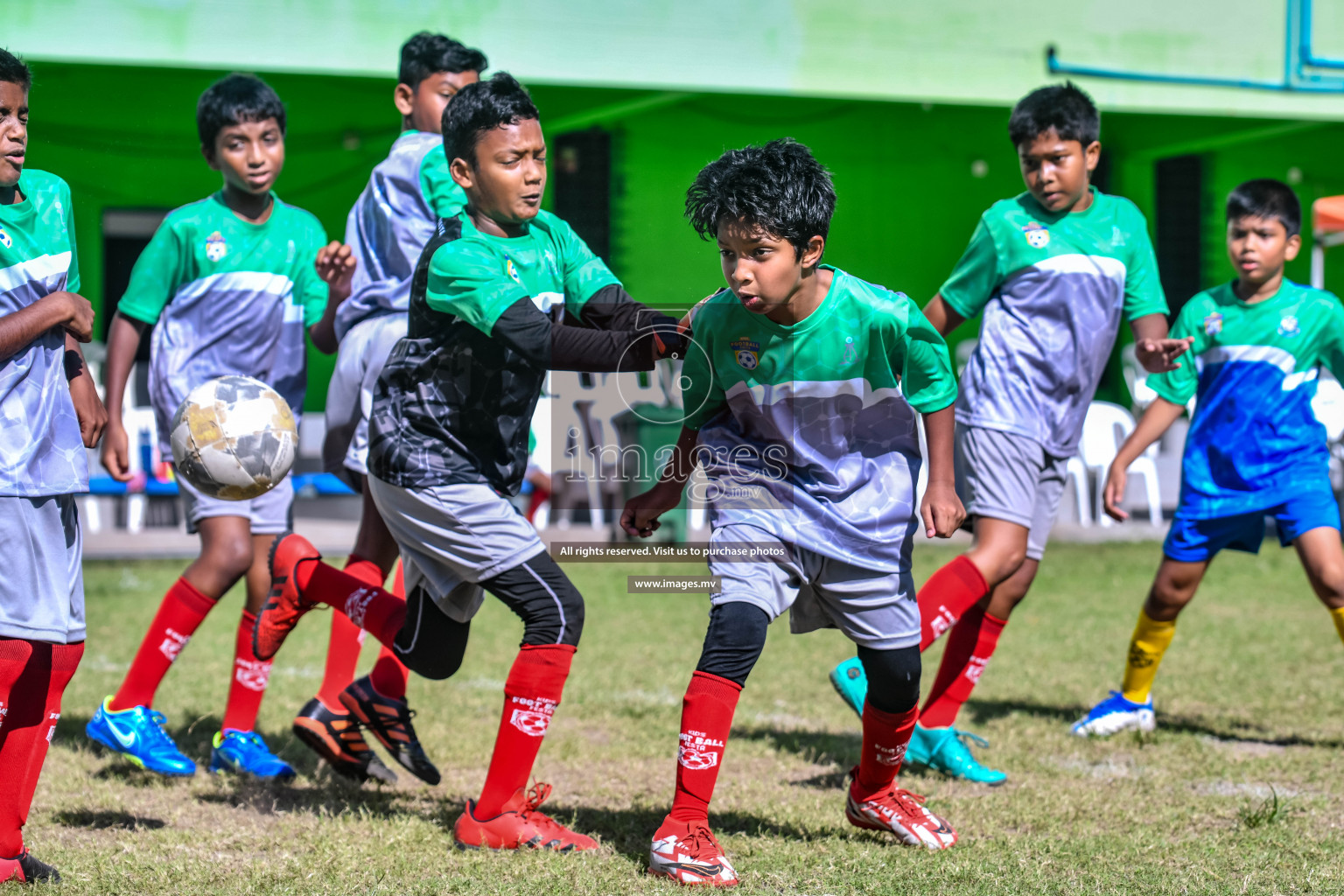 Day 2 of Milo Kids Football Fiesta 2022 was held in Male', Maldives on 20th October 2022. Photos: Nausham Waheed/ images.mv